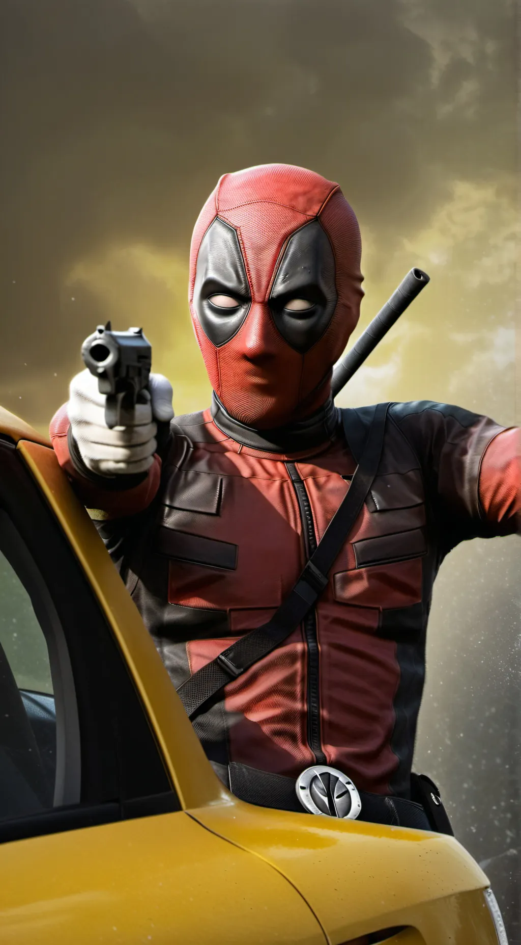 ai character: Deadpool background