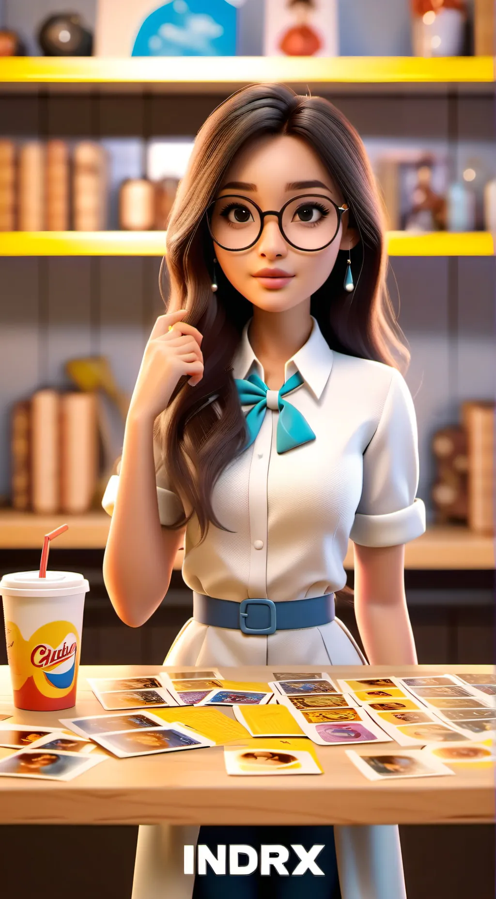 ai character: Iris!(bestie~) background