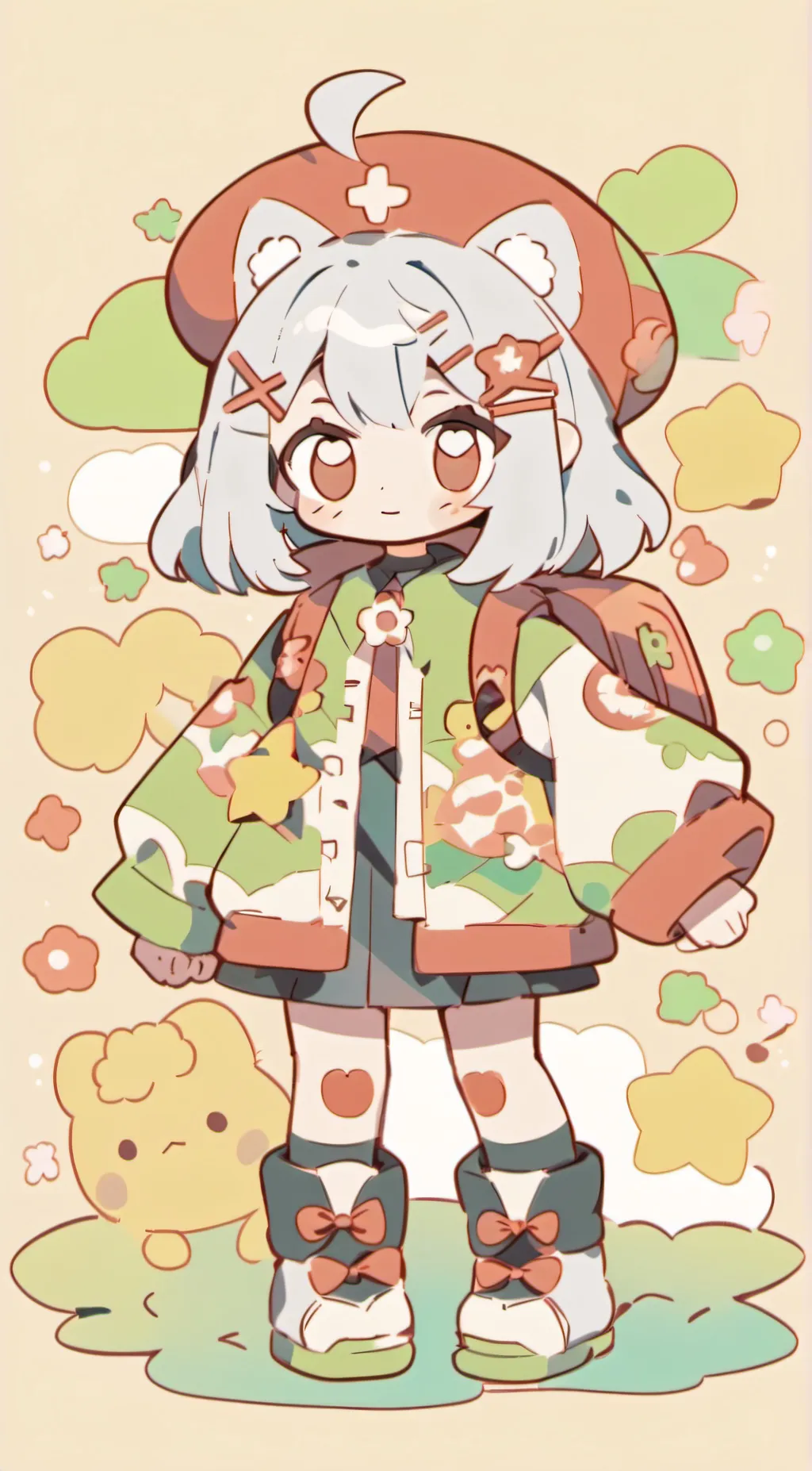 ai character: Cookie_likesCOOKIE background