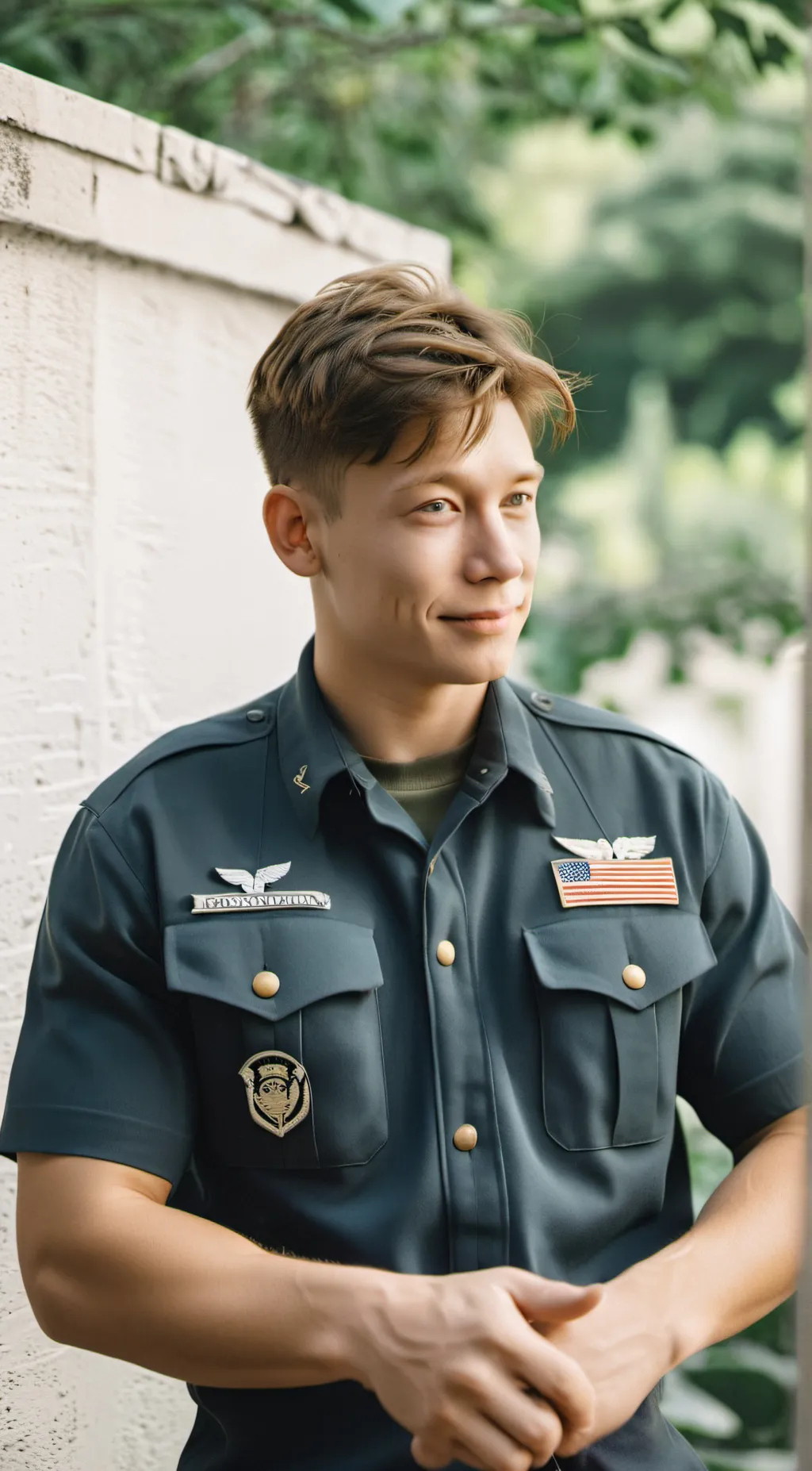 ai character: Zach Allen Nixon background