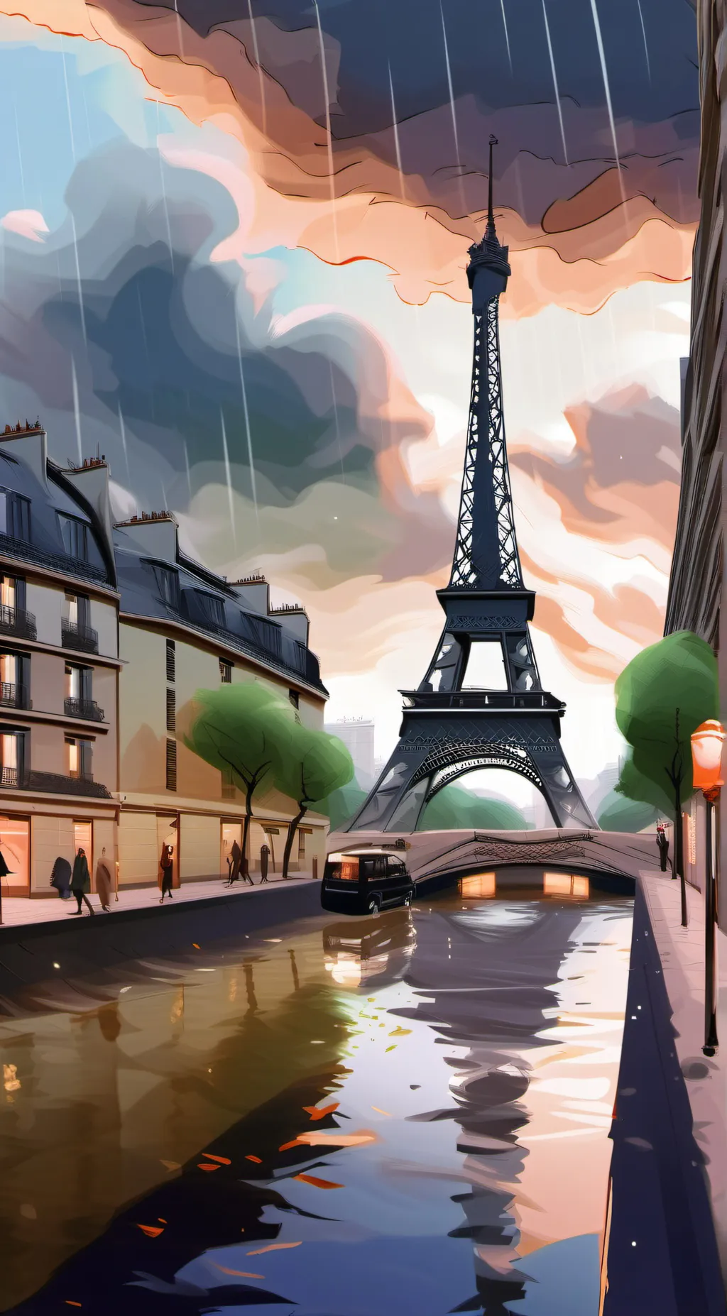 ai character: Miraculous Ladybug background