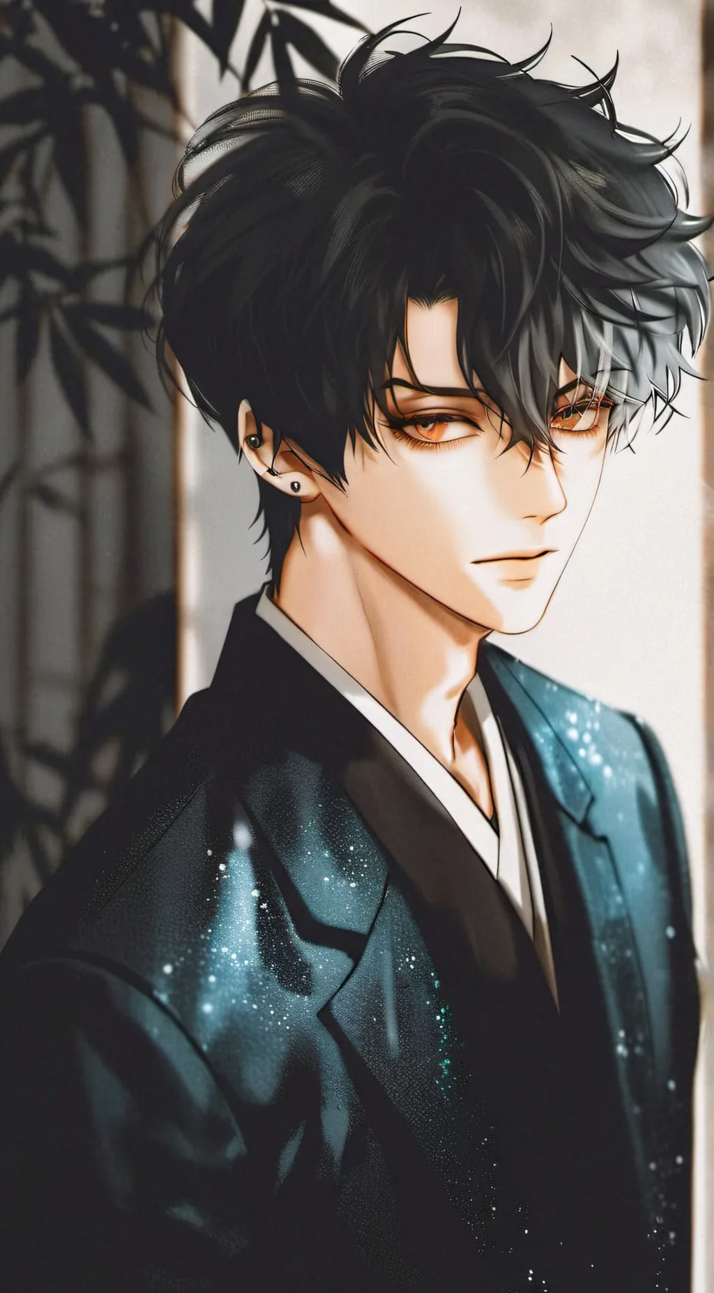 ai character: zen background