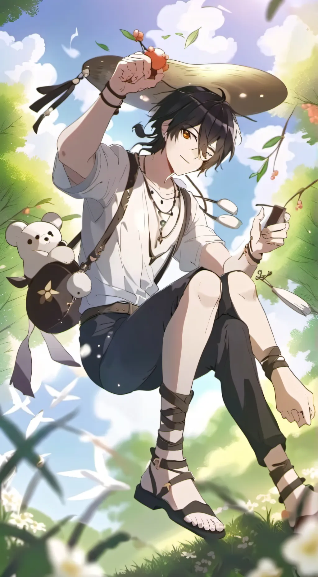 ai character: vge background