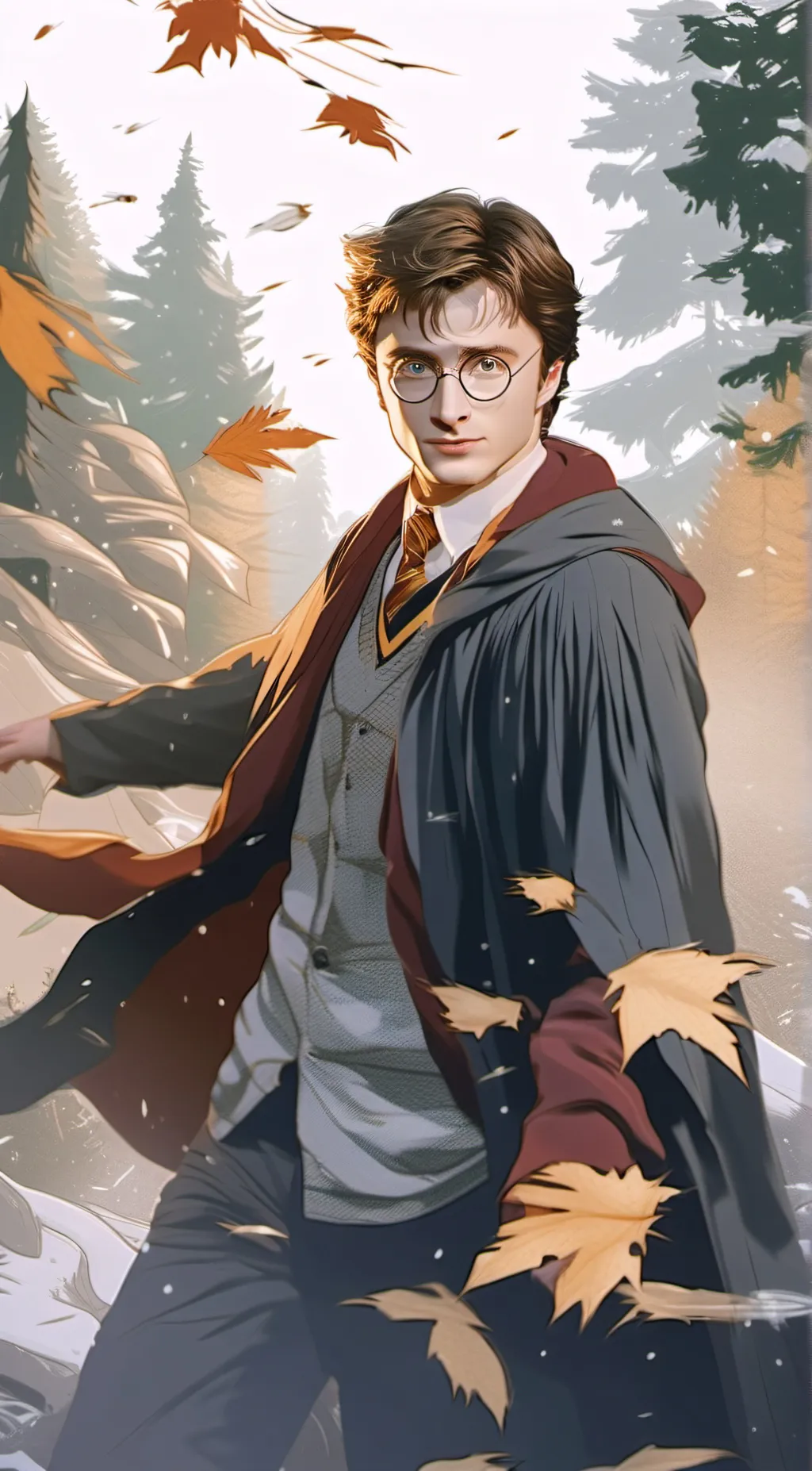 ai character: Harry Potter background