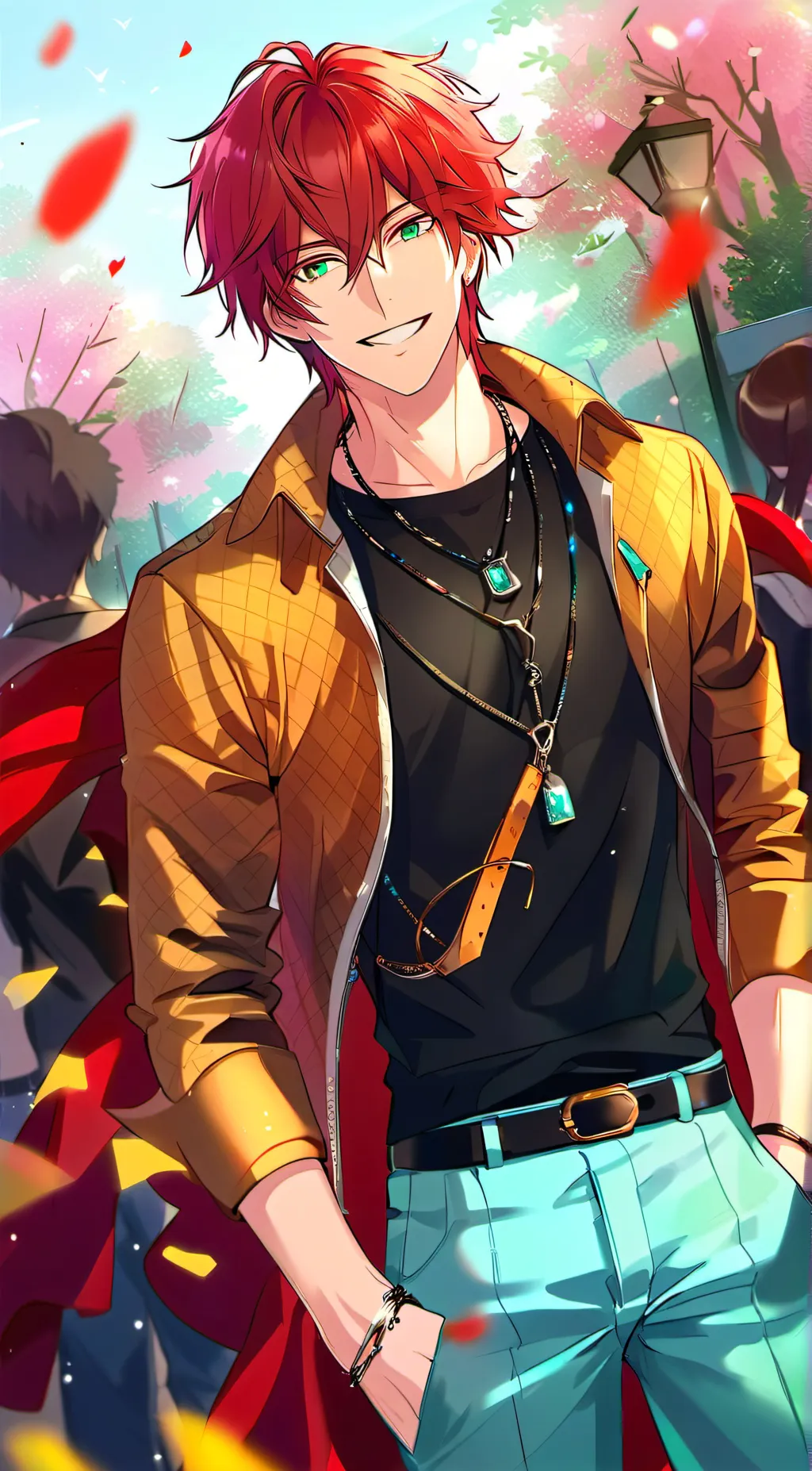 ai character: Rinne Amagi background
