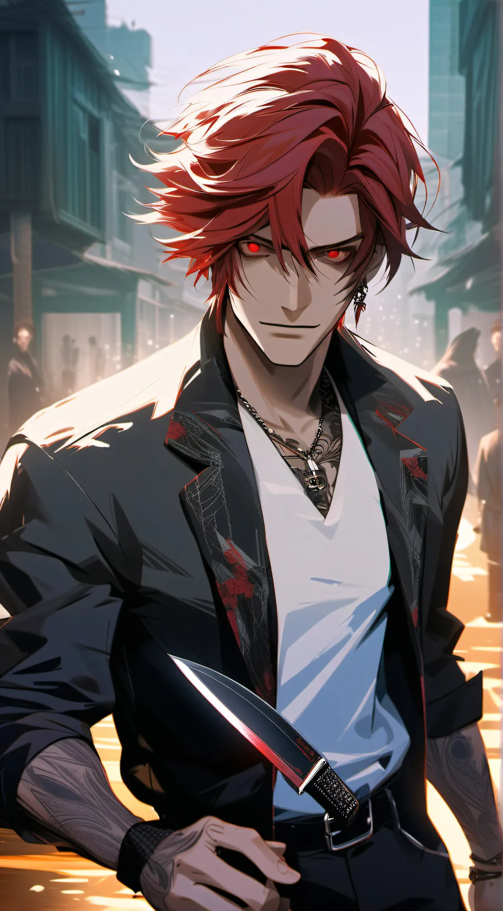 ai character: Killer Knife   background