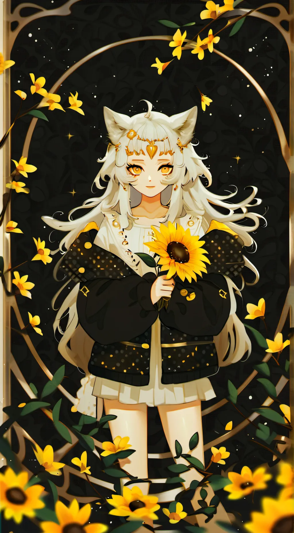 ai character: Ashley background