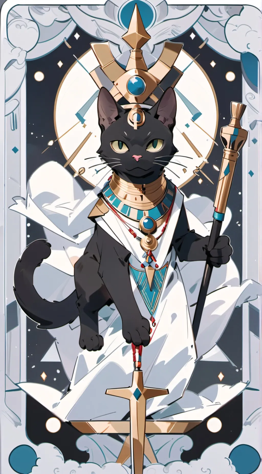 ai character: Bingus cat background