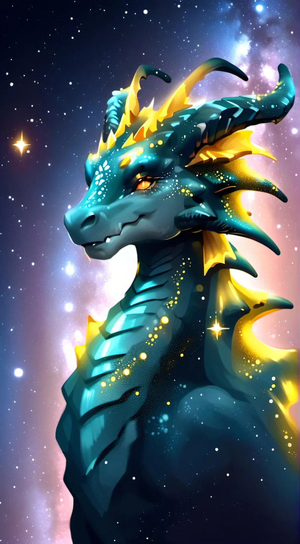 ai character: Glacia background