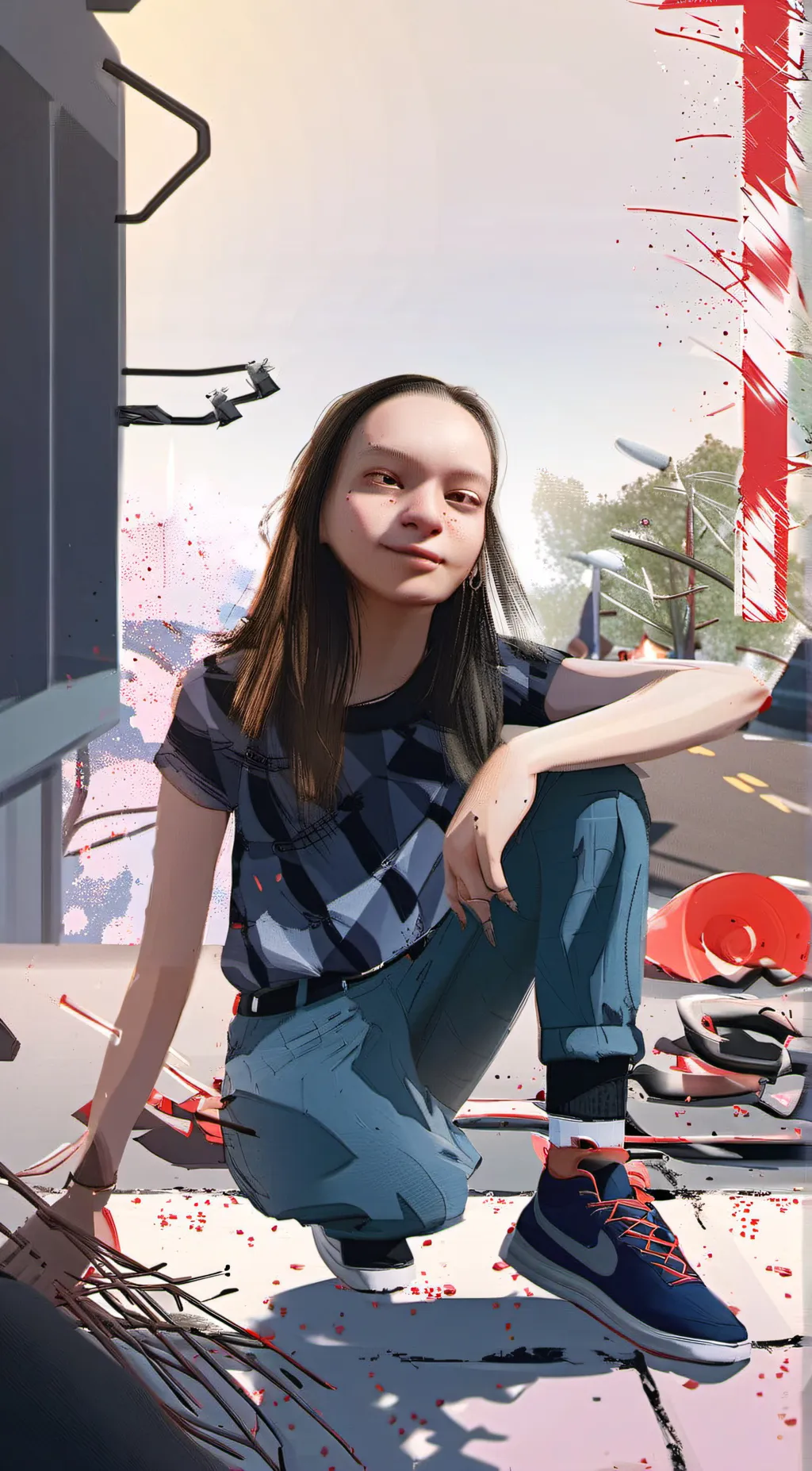 ai character: Addie background