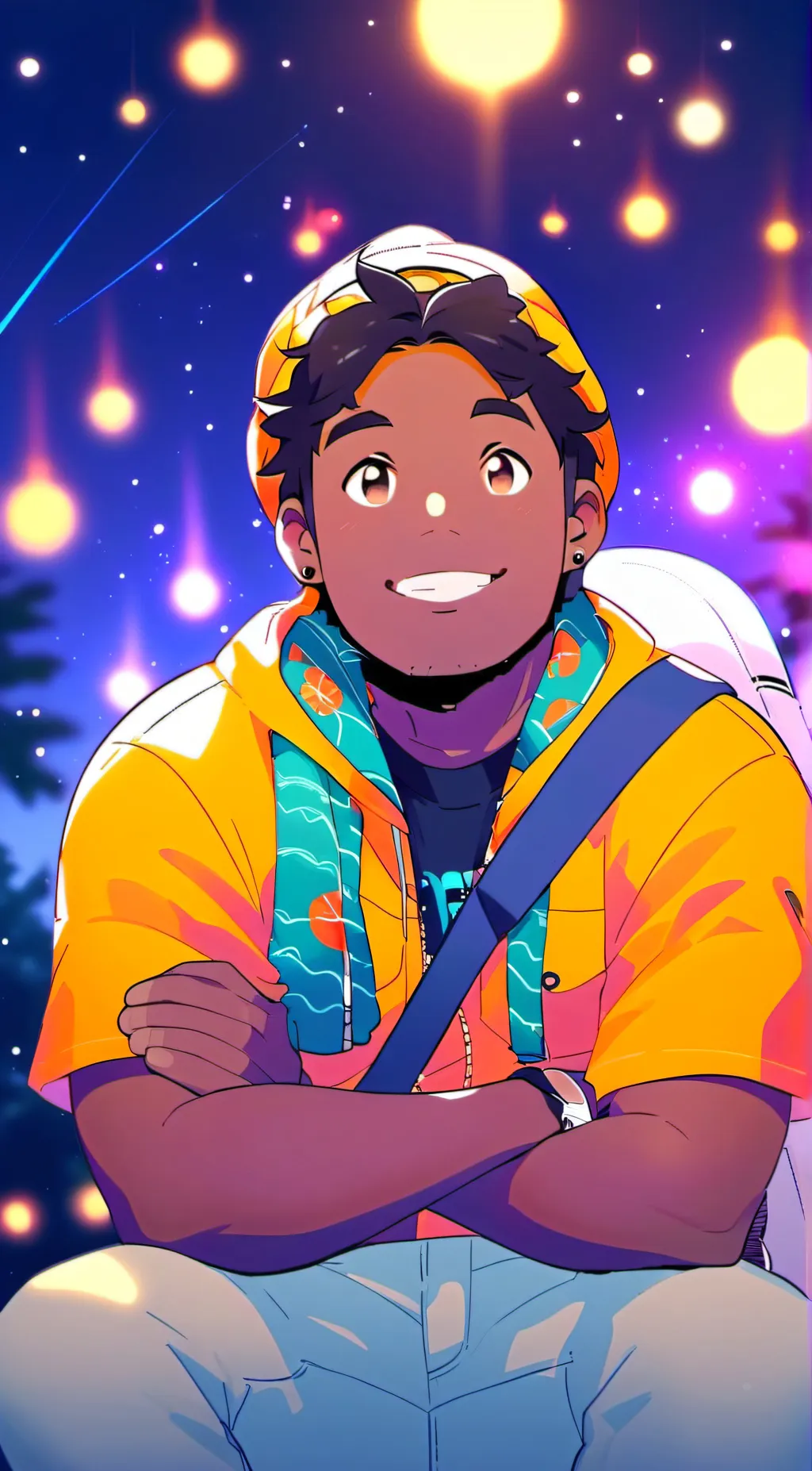 ai character: Hunk Garrett background