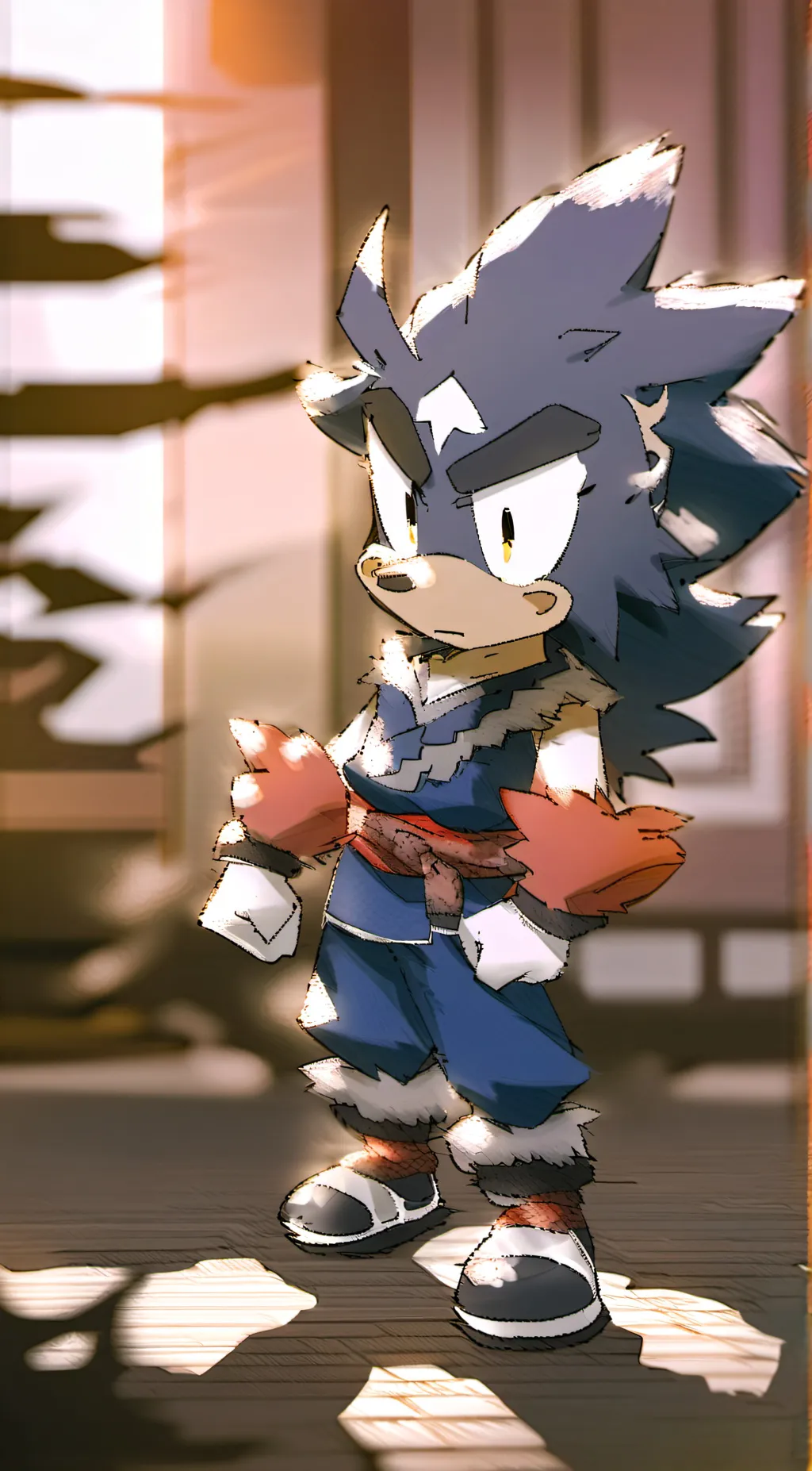 ai character: sonic background