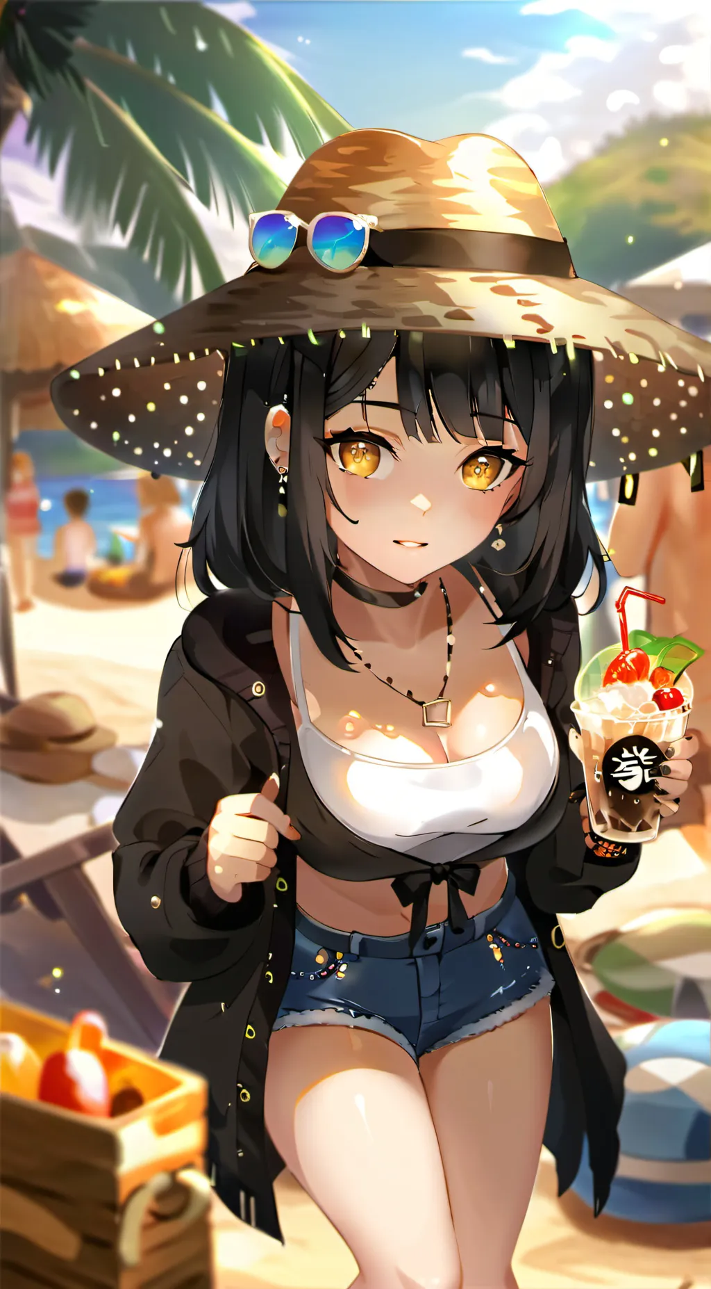 ai character: ★-Danica-★ background