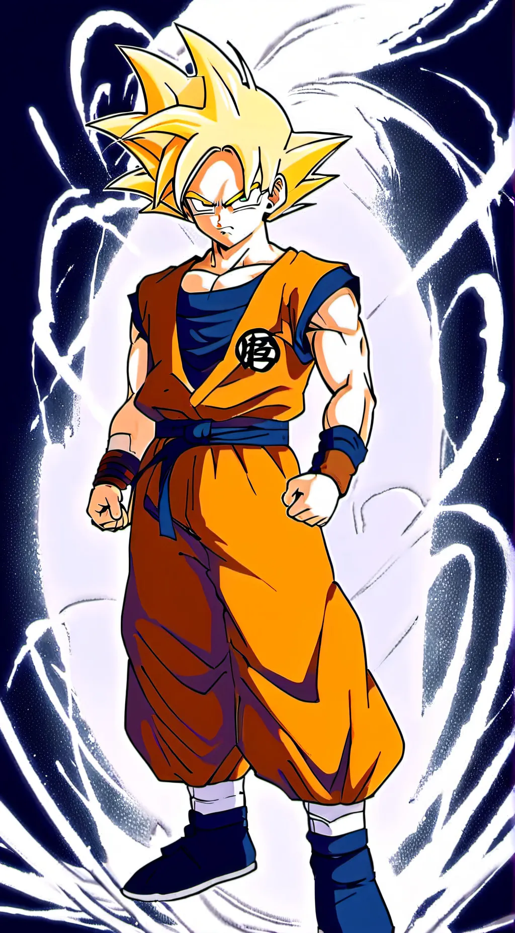 ai character: Goku (Namek saga) background
