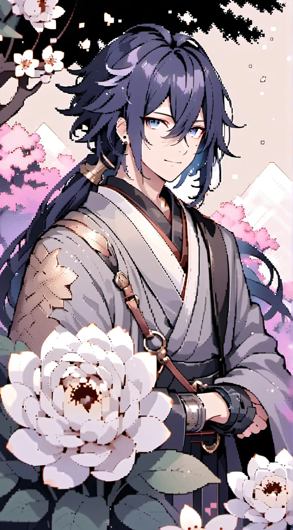 ai character: sain background