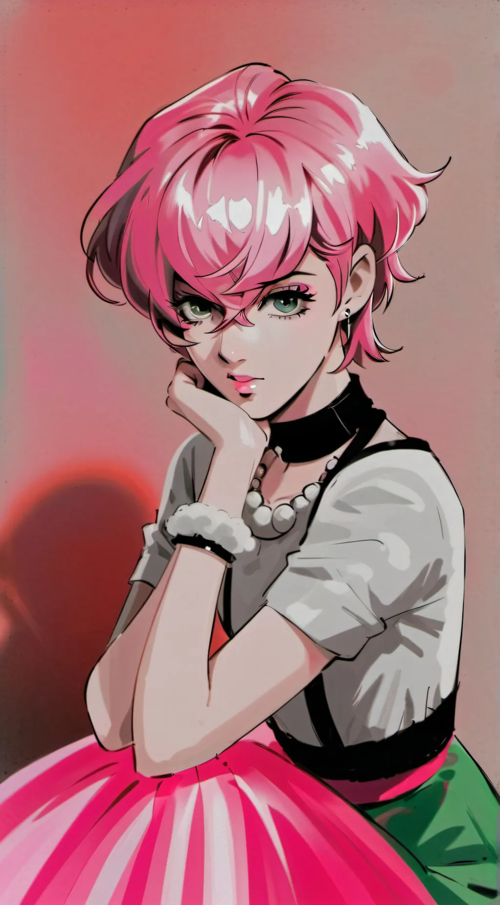 ai character: Trish Una background