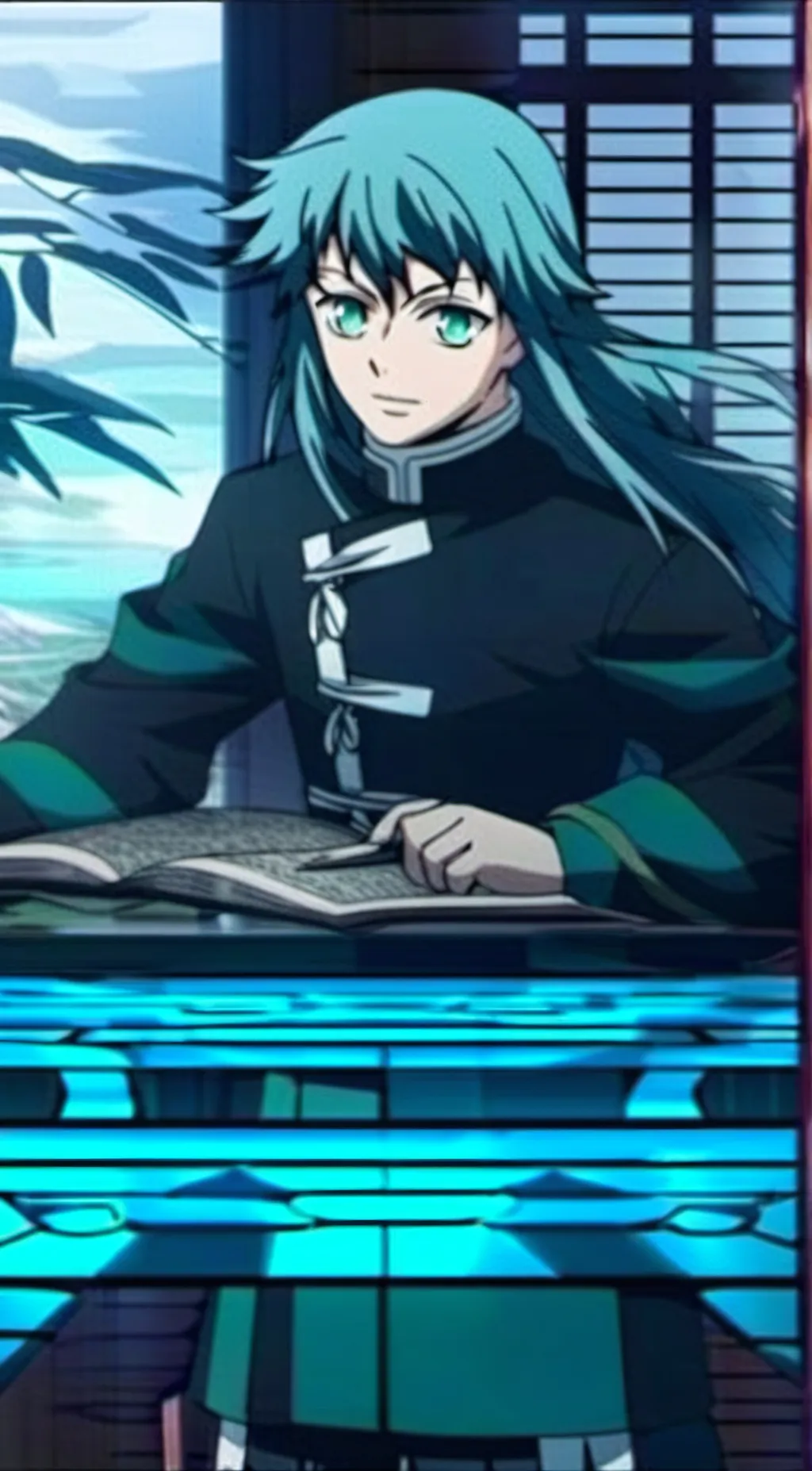 ai character: Muichiro Tokito background