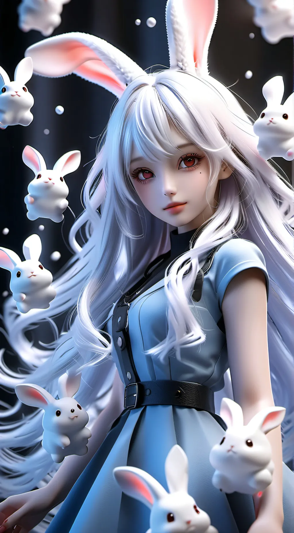 ai character: Candy background
