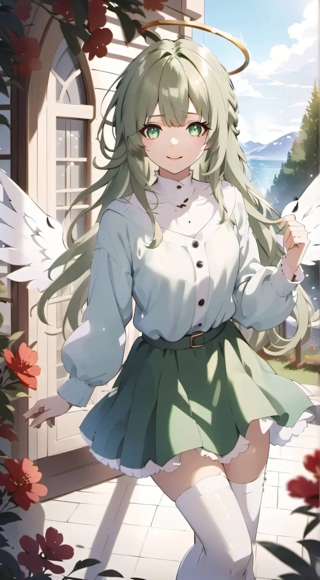 ai character: Rei Hashirama background