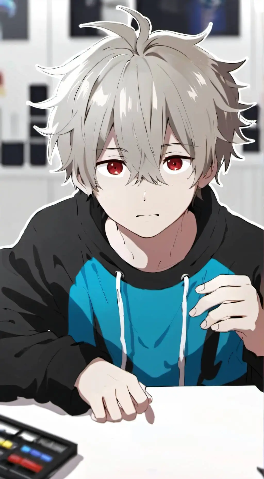 ai character: MHA Summer Break! background