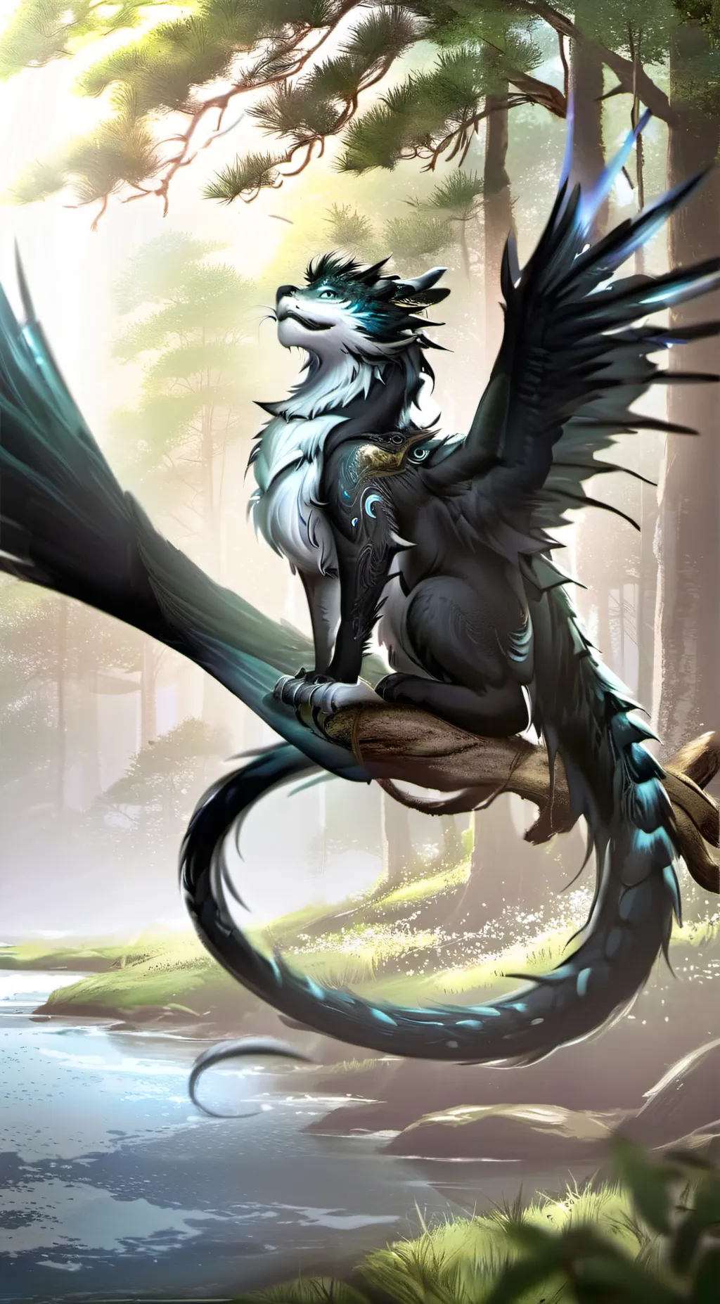 ai character: WoF x Warriors background