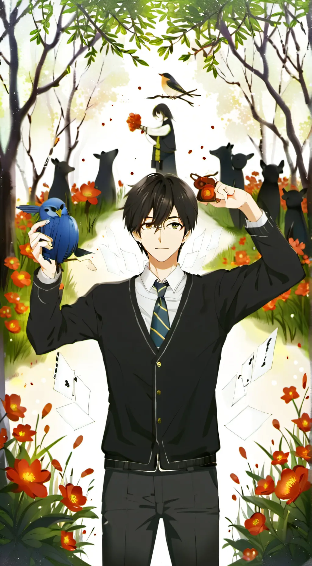 ai character: Alex  background