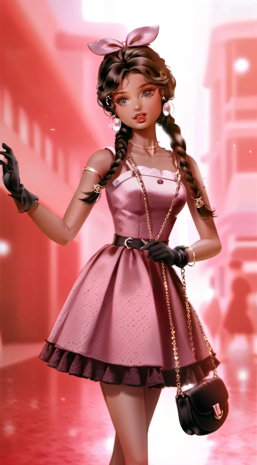 ai character: Amaya background