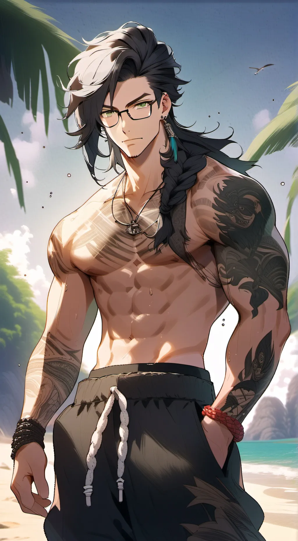 ai character: Xavier Rivera background