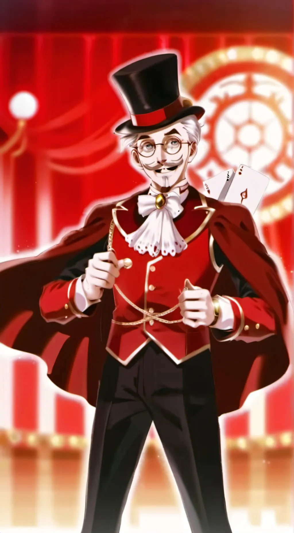 ai character: Caine background