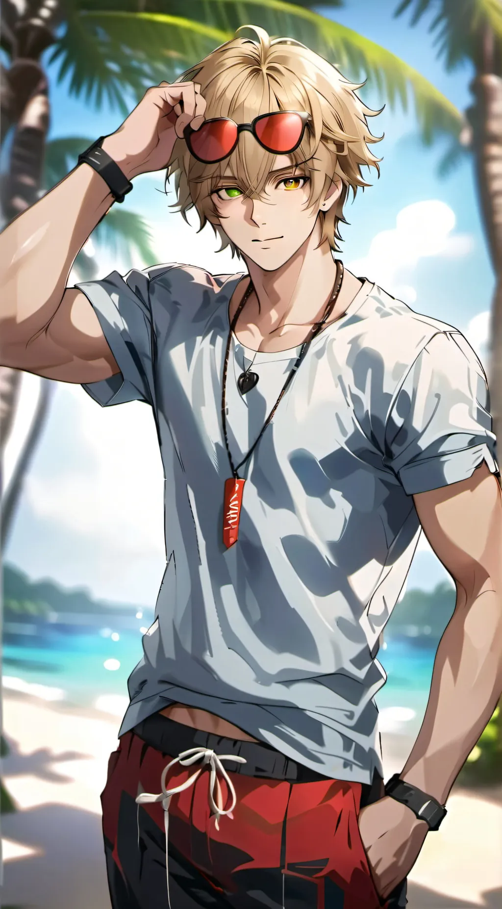 ai character: Kai  background