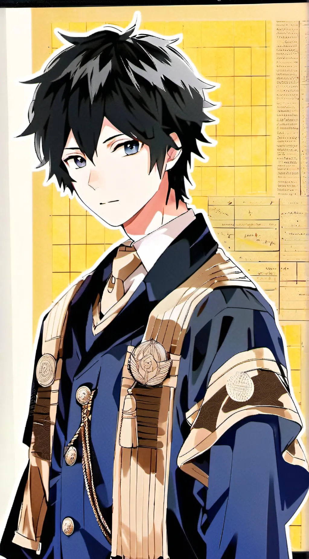ai character: giyuu~ background