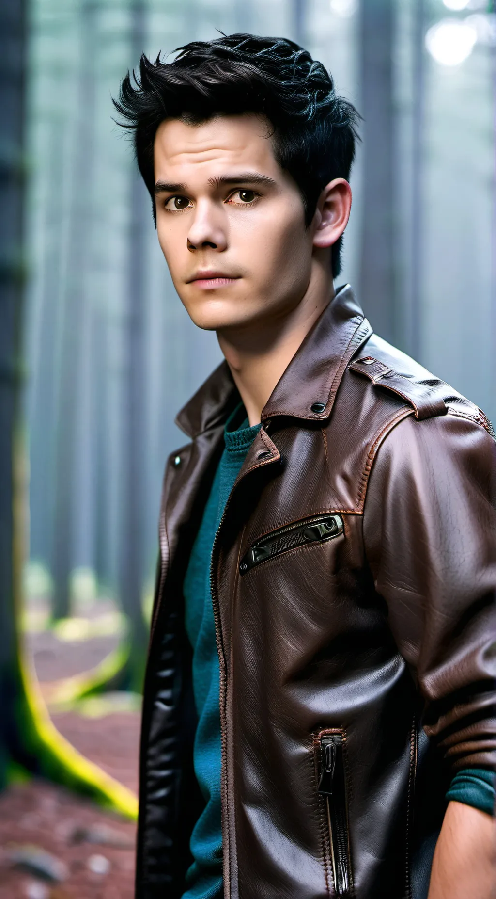ai character: Stiles Stilinski  background