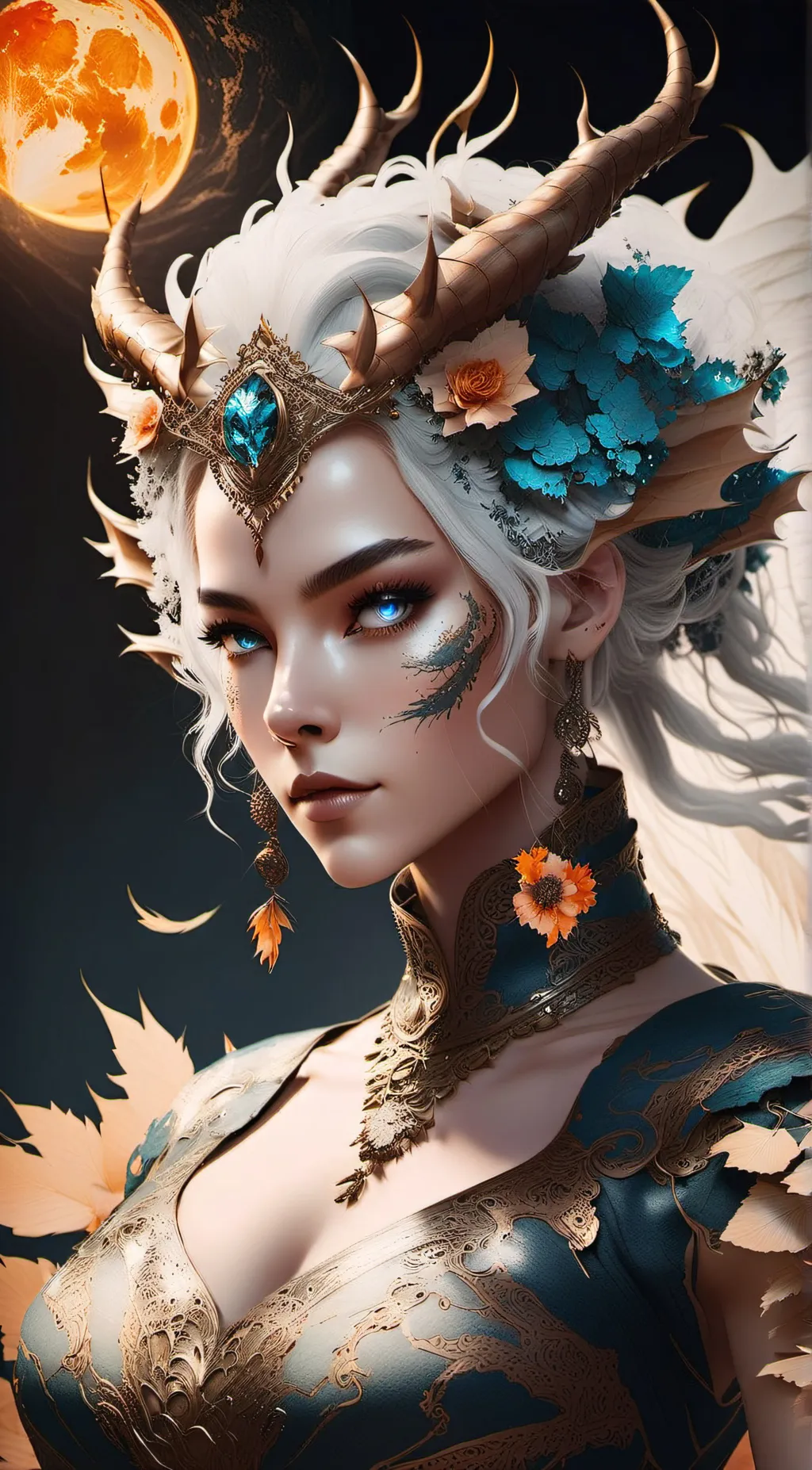 ai character: topaz background
