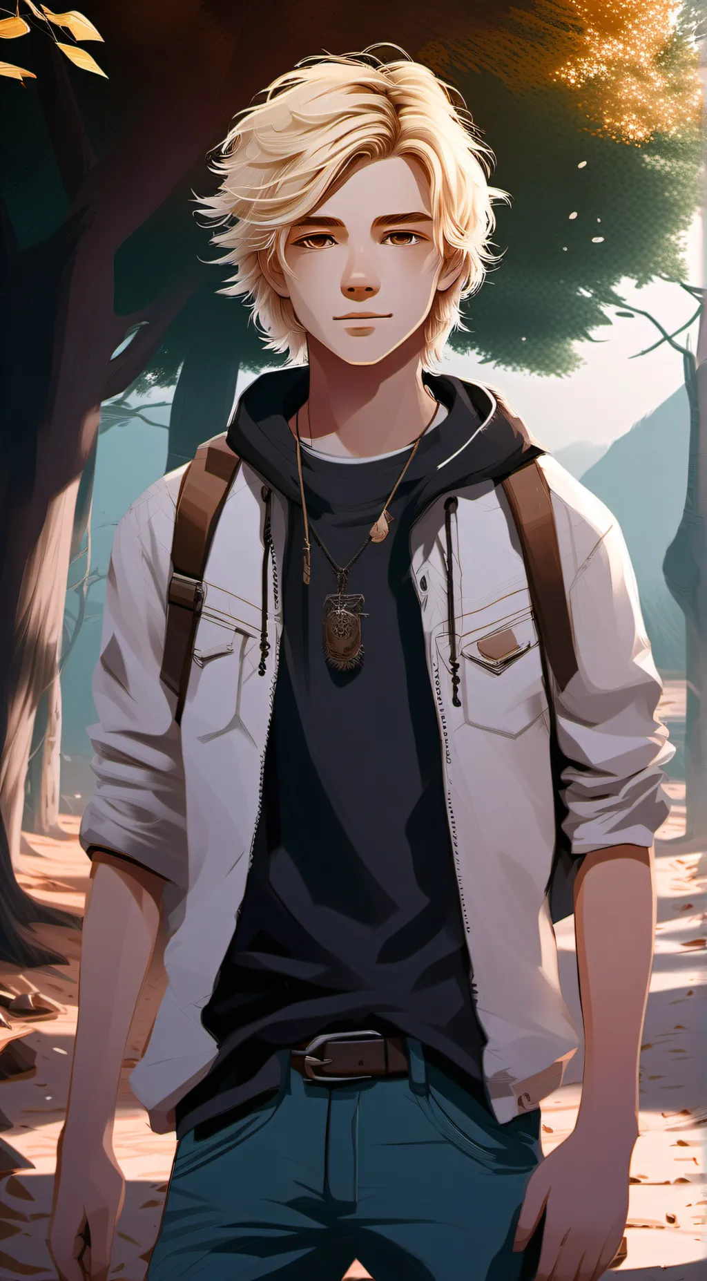 ai character: daniel background