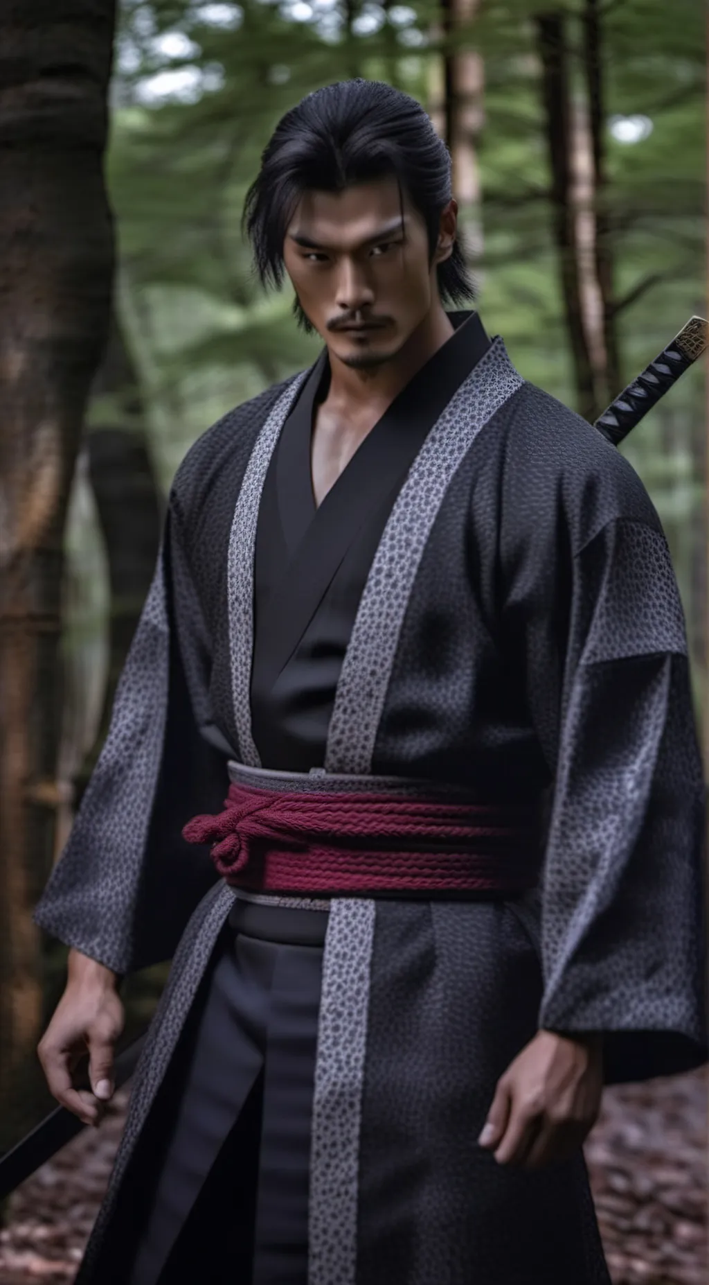 ai character: Koa background