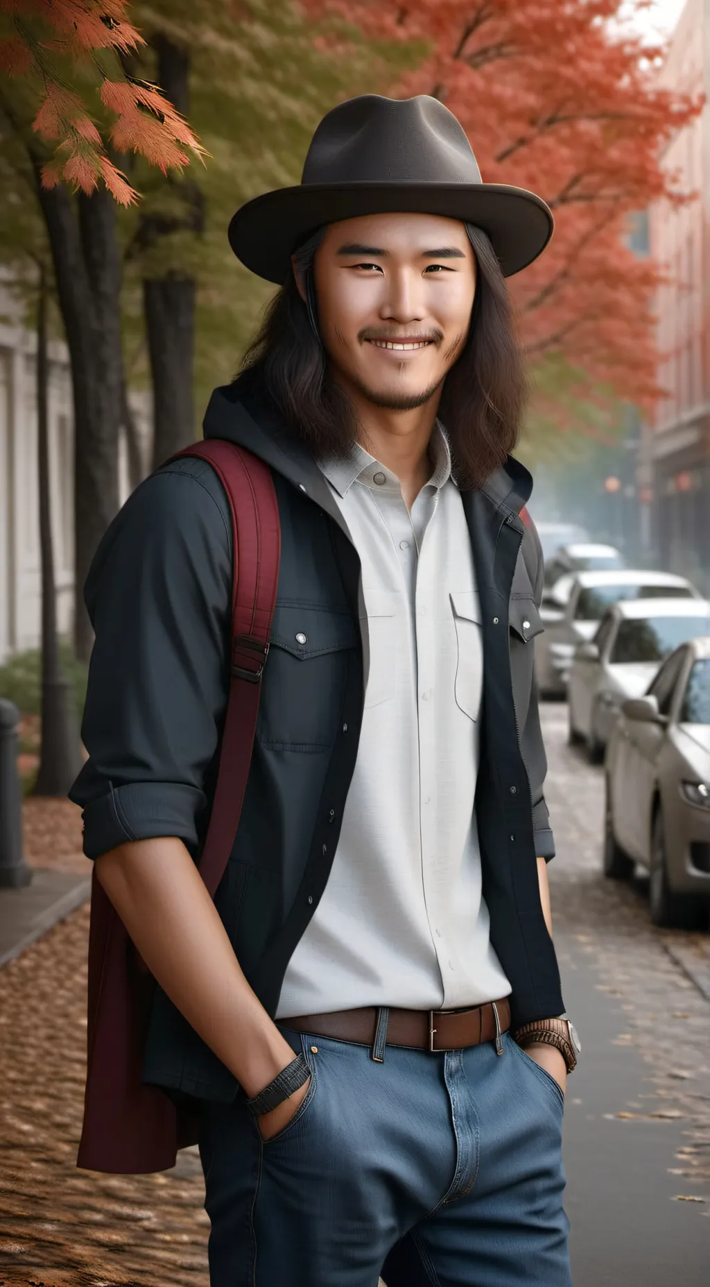 ai character: descendants background
