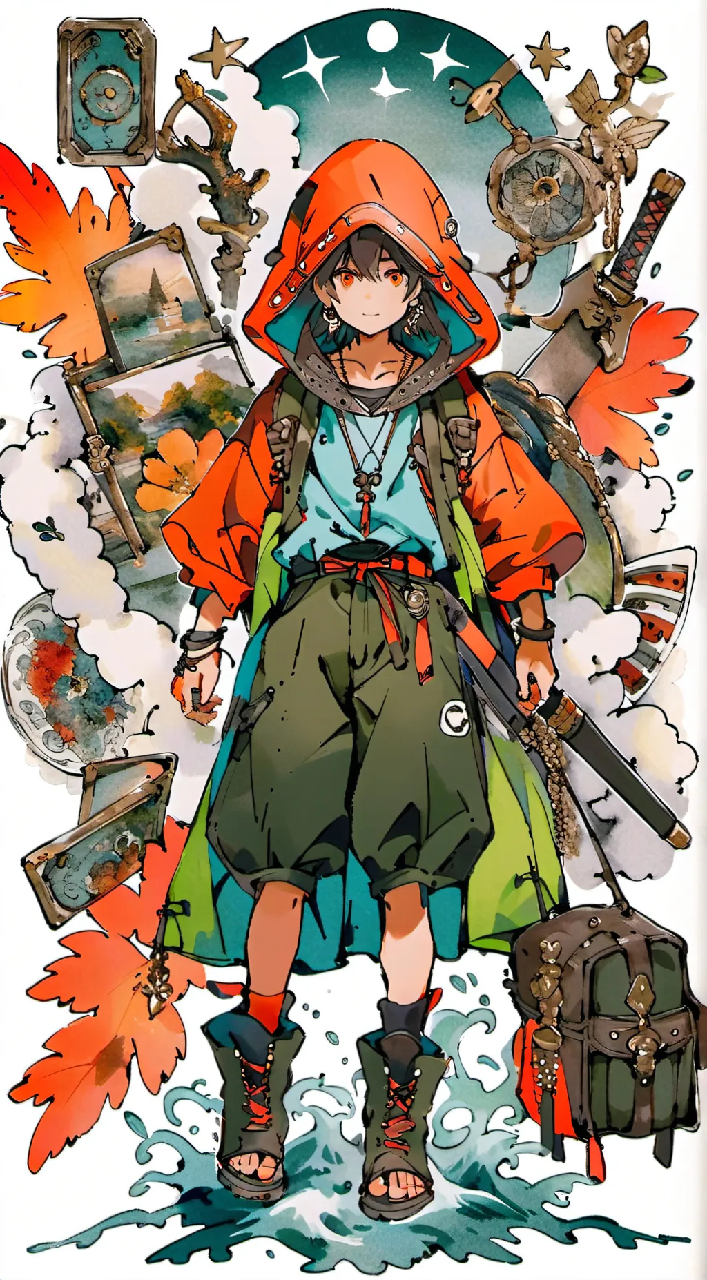 ai character: gija background