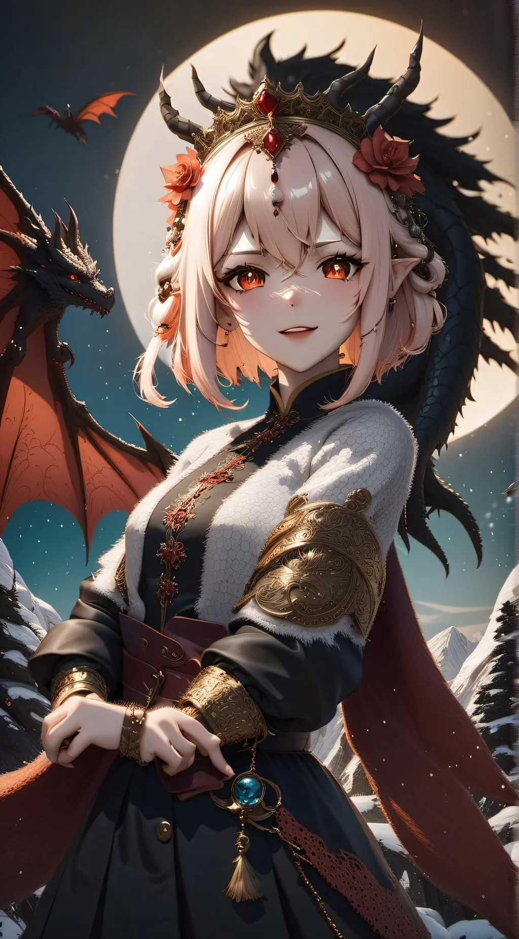 ai character: Nilia background