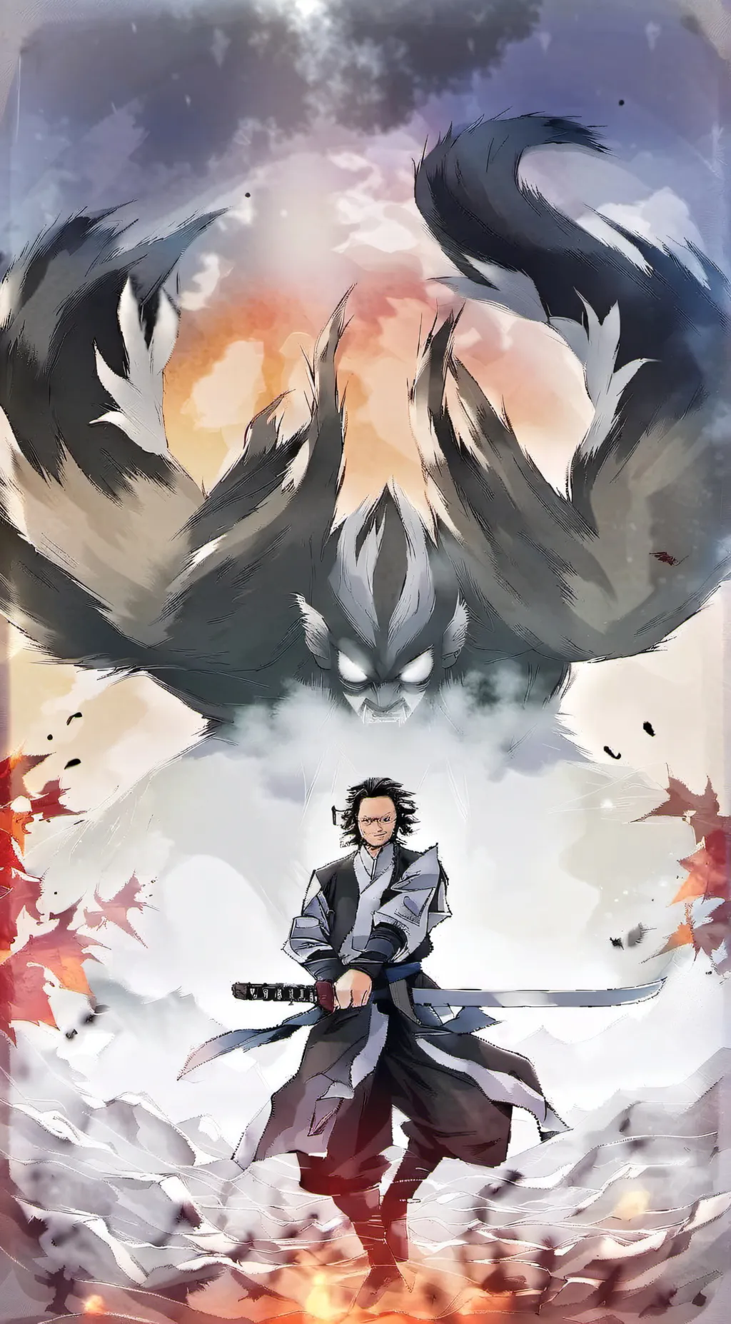 ai character: ★Demon slayer★ background