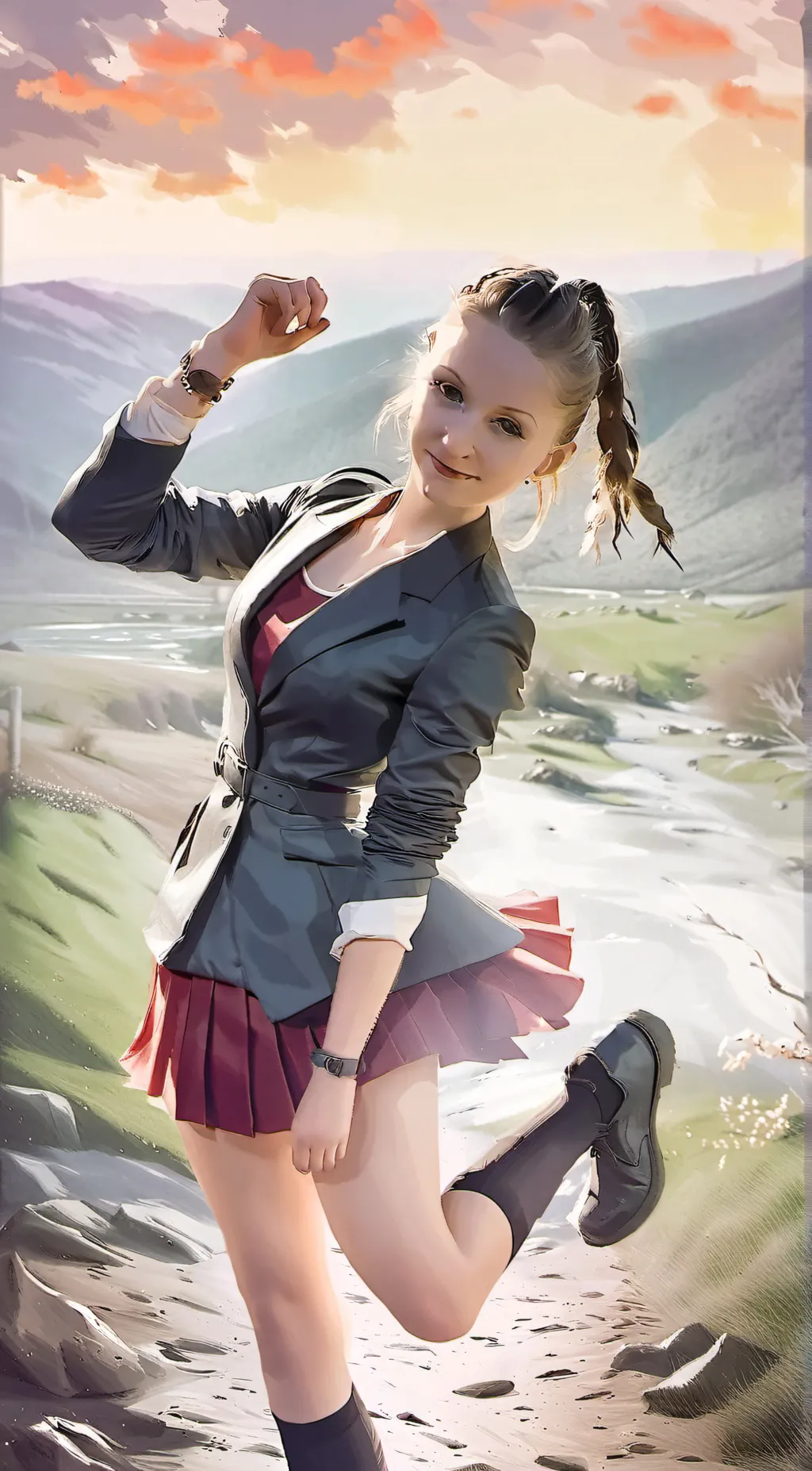 ai character: Tay  background