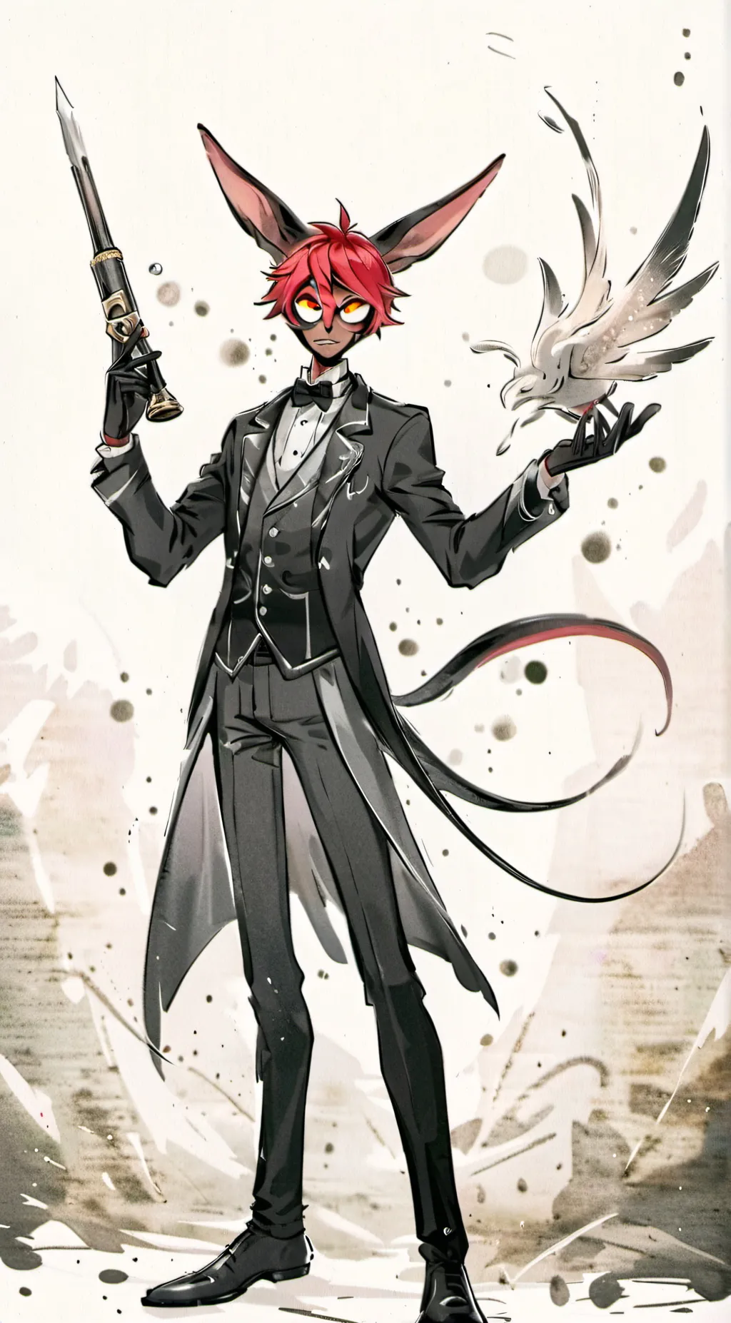 ai character: Alastor  background