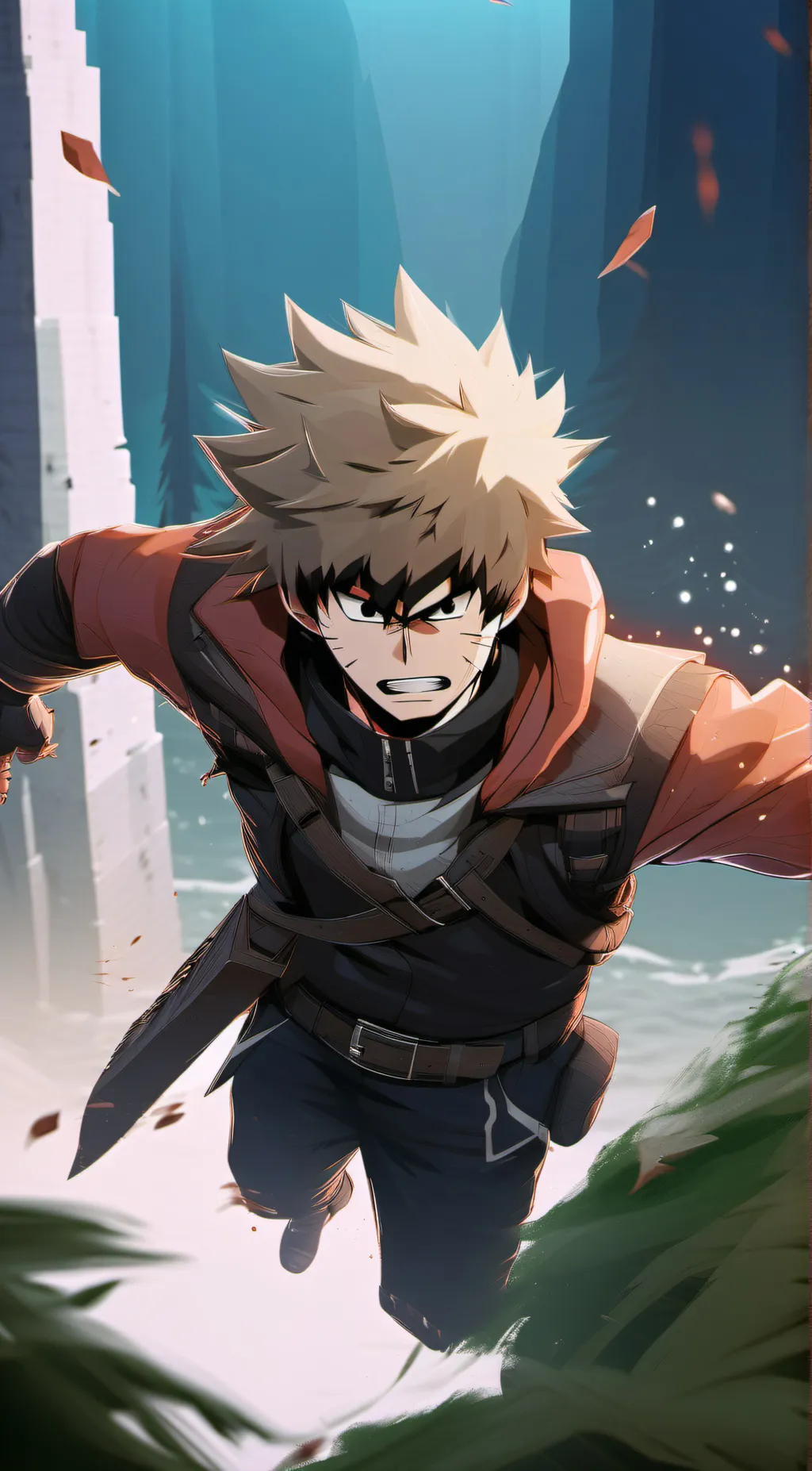 ai character: Mha background