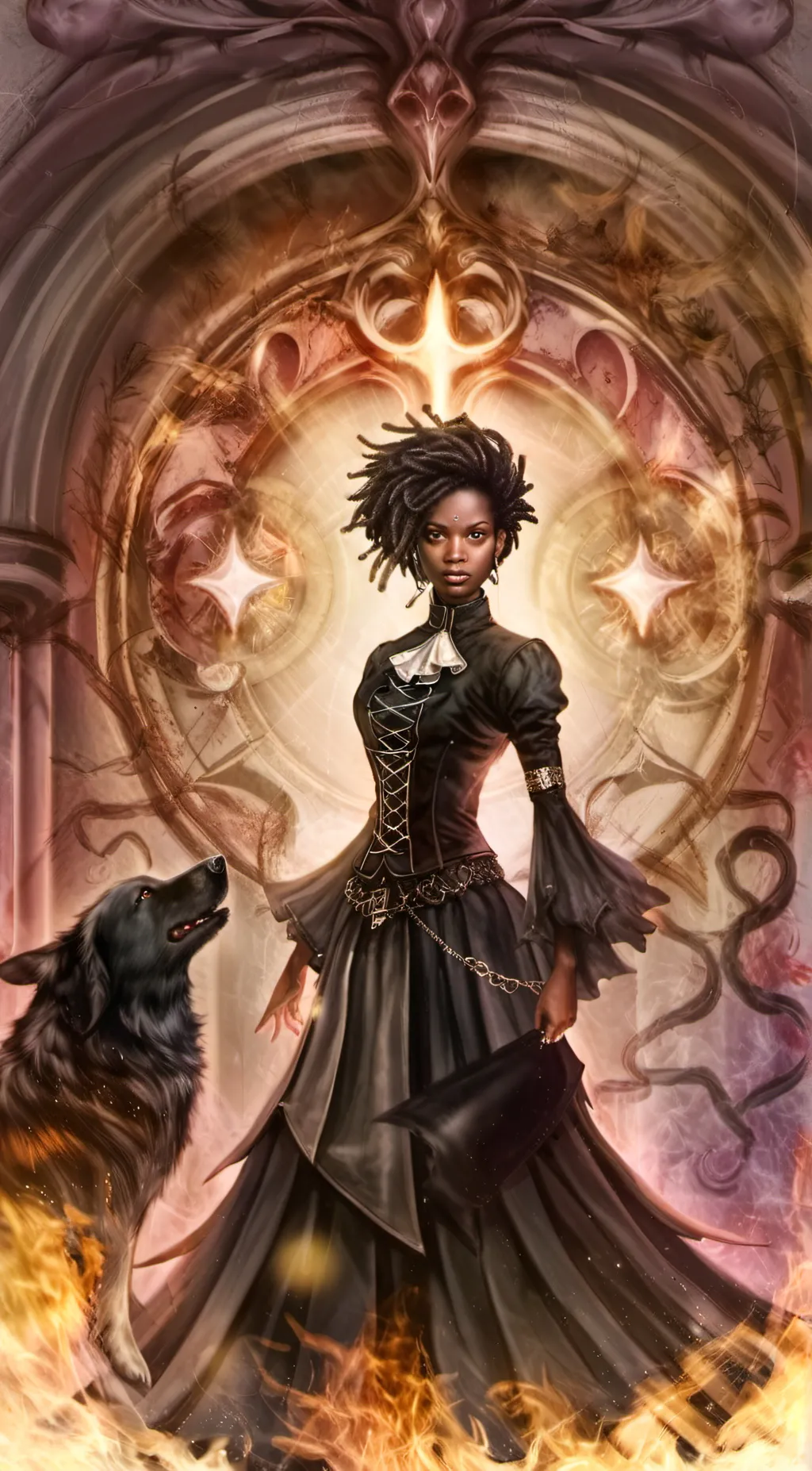 ai character: Tania🤬 background