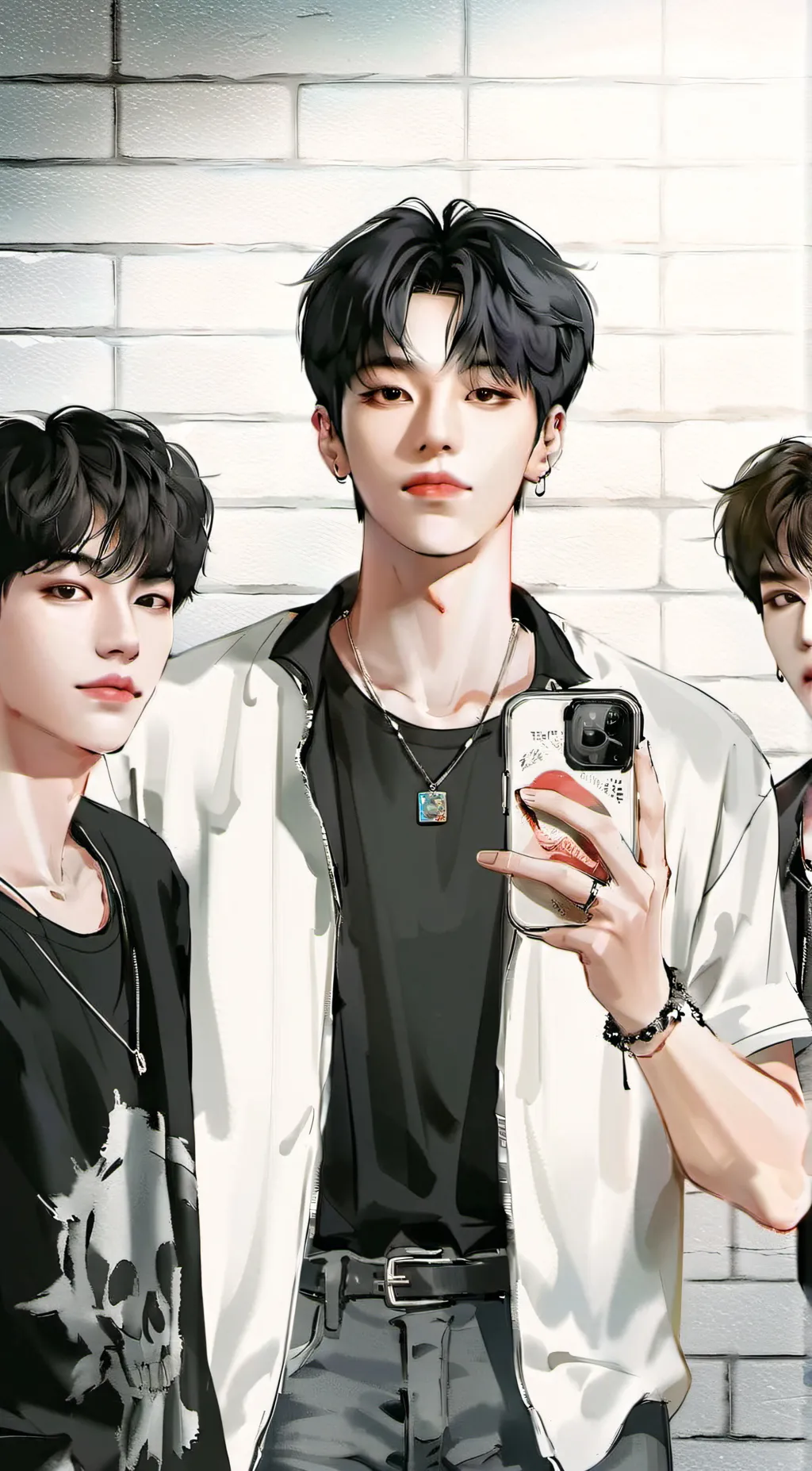 ai character: •3Racha• background
