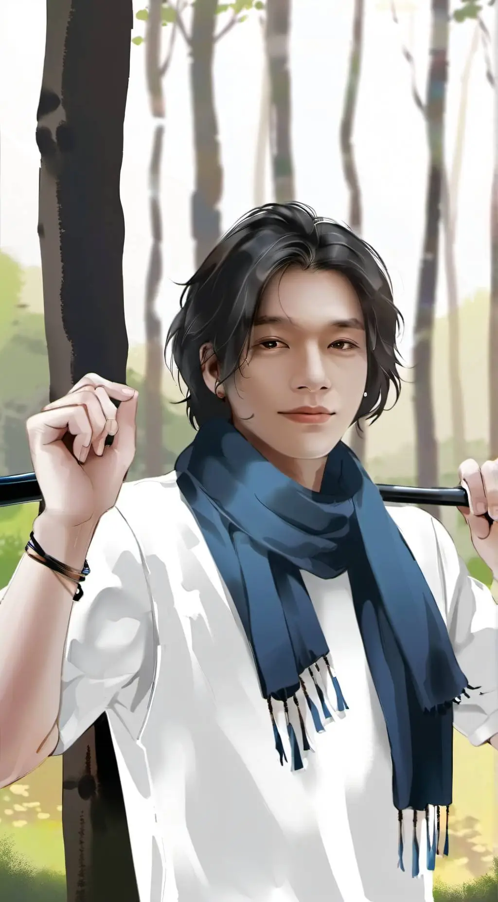 ai character: Dande background