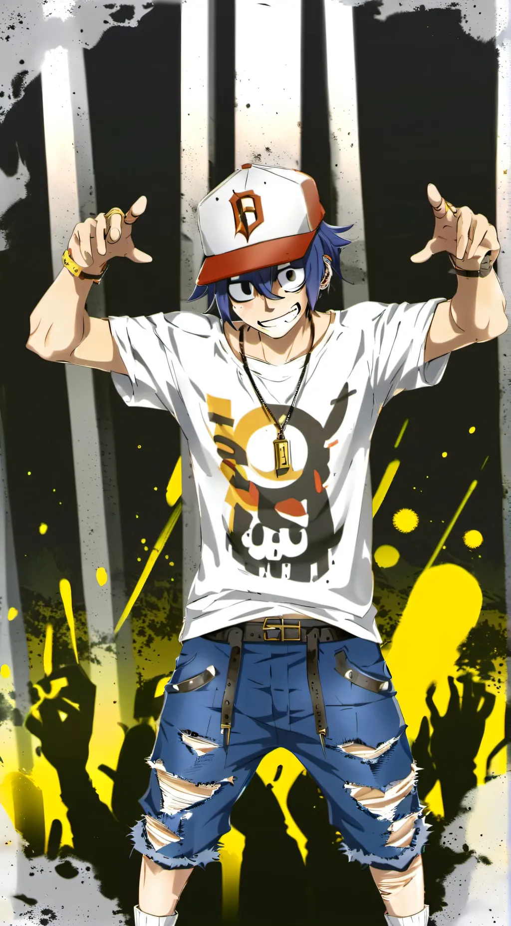 ai character: Yourself (FNF) background