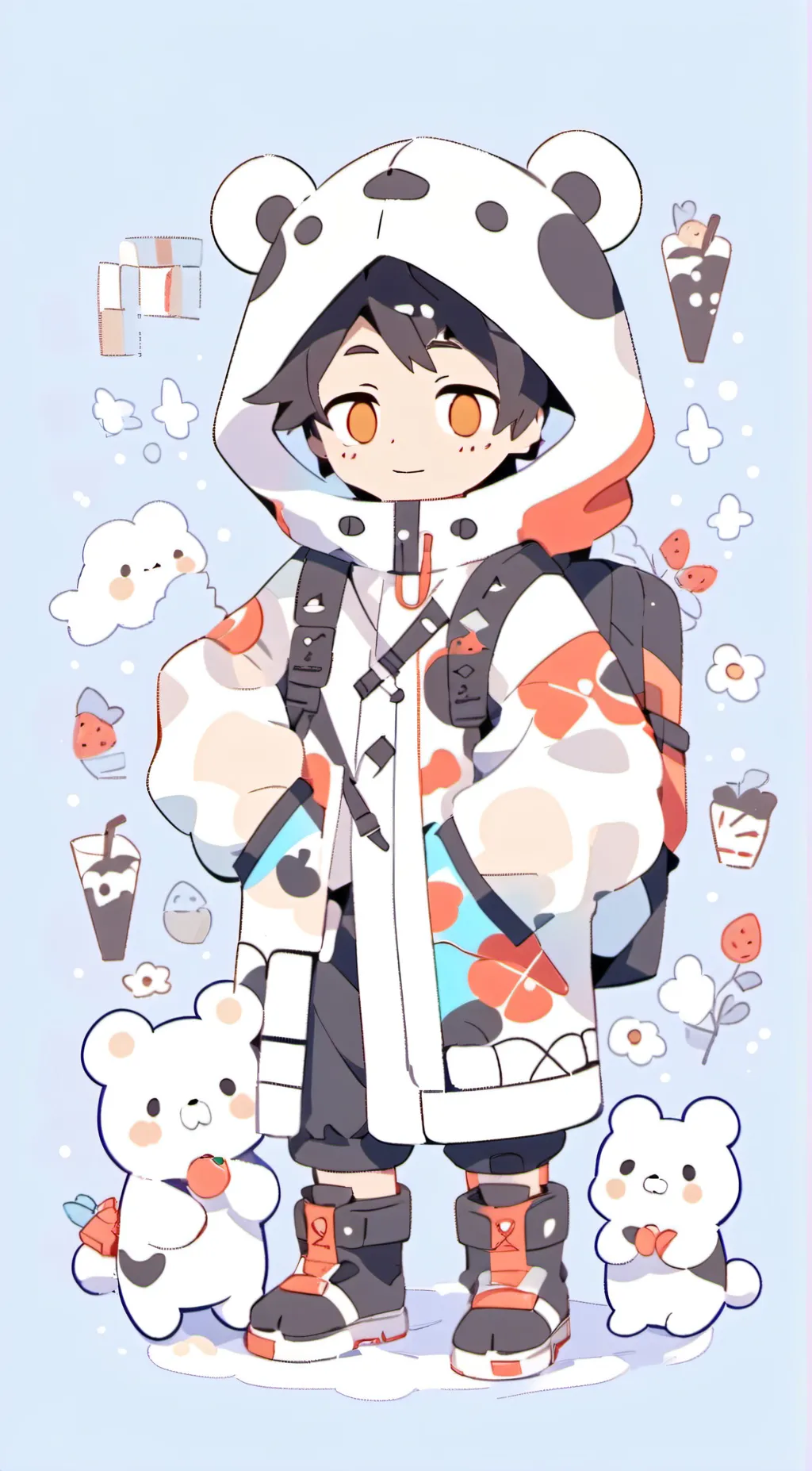 ai character: leoton background