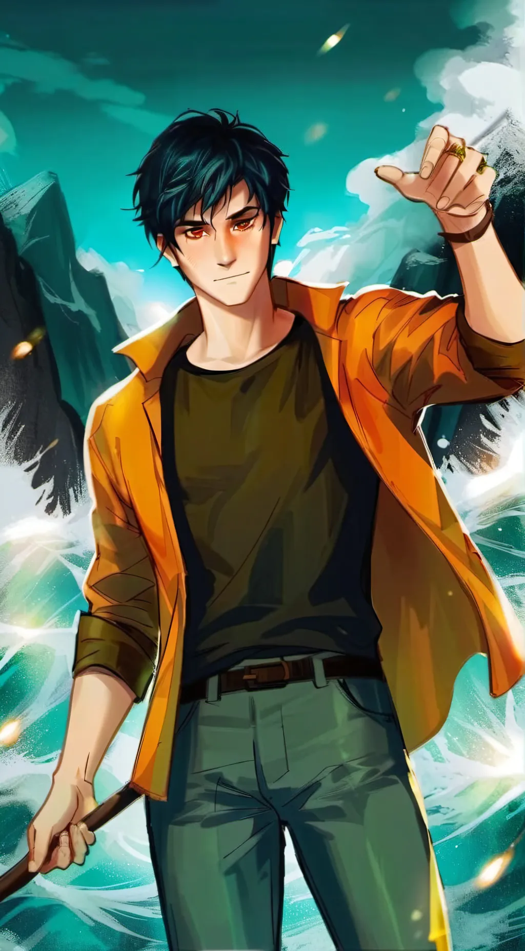 ai character: pjo background