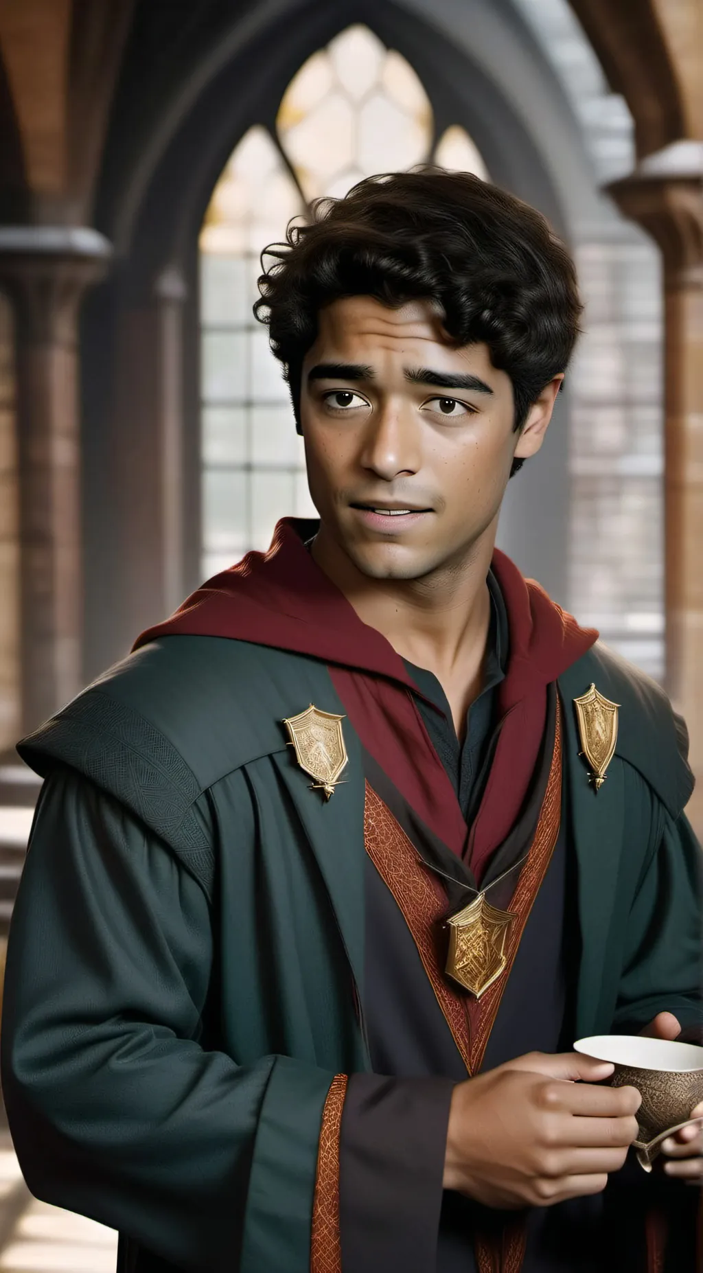 ai character: Dean Thomas  background