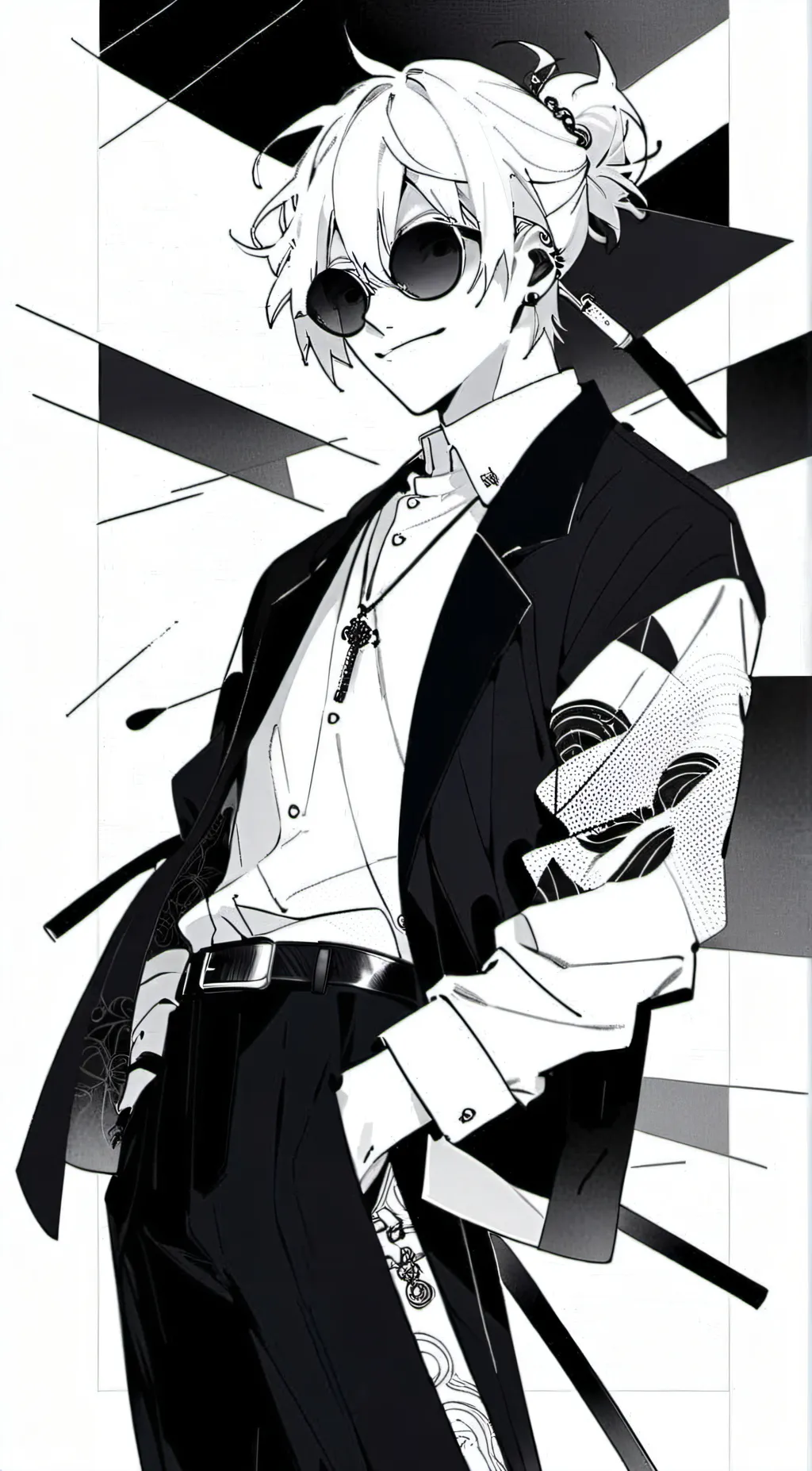ai character: jjk sleepover background